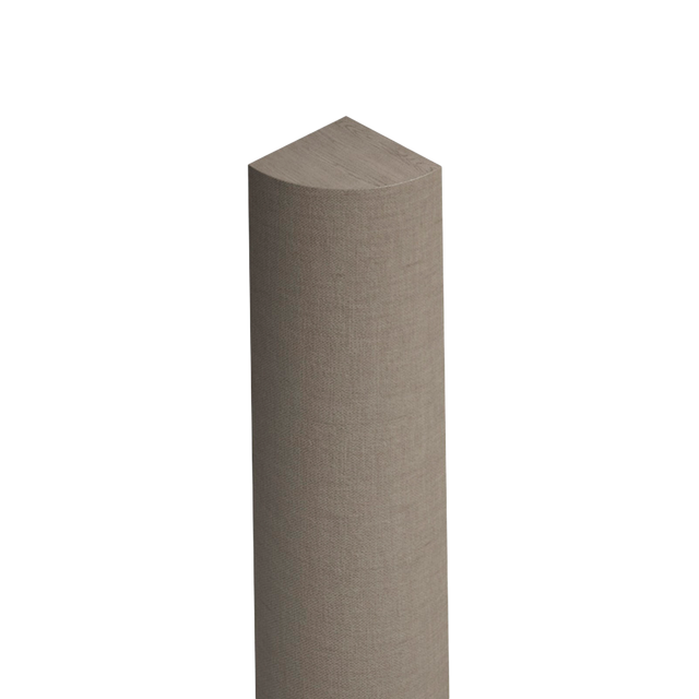 Junquillo de melamina beige de 2,43 m