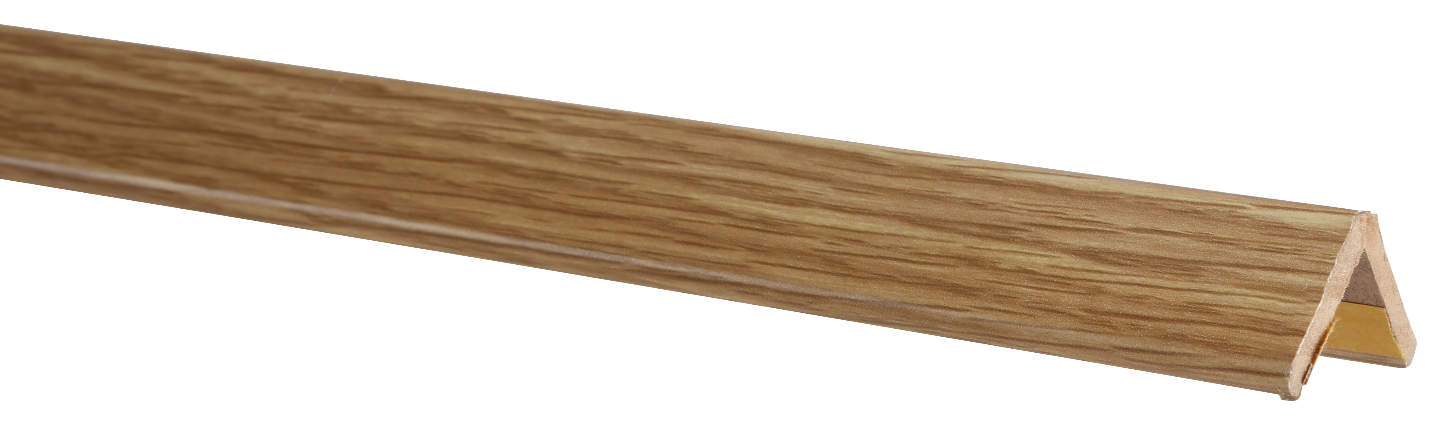 Guardavivo de MDF mel roble adhesivo 30x30 mm x 2,43 m (ancho x grueso x largo) - 3