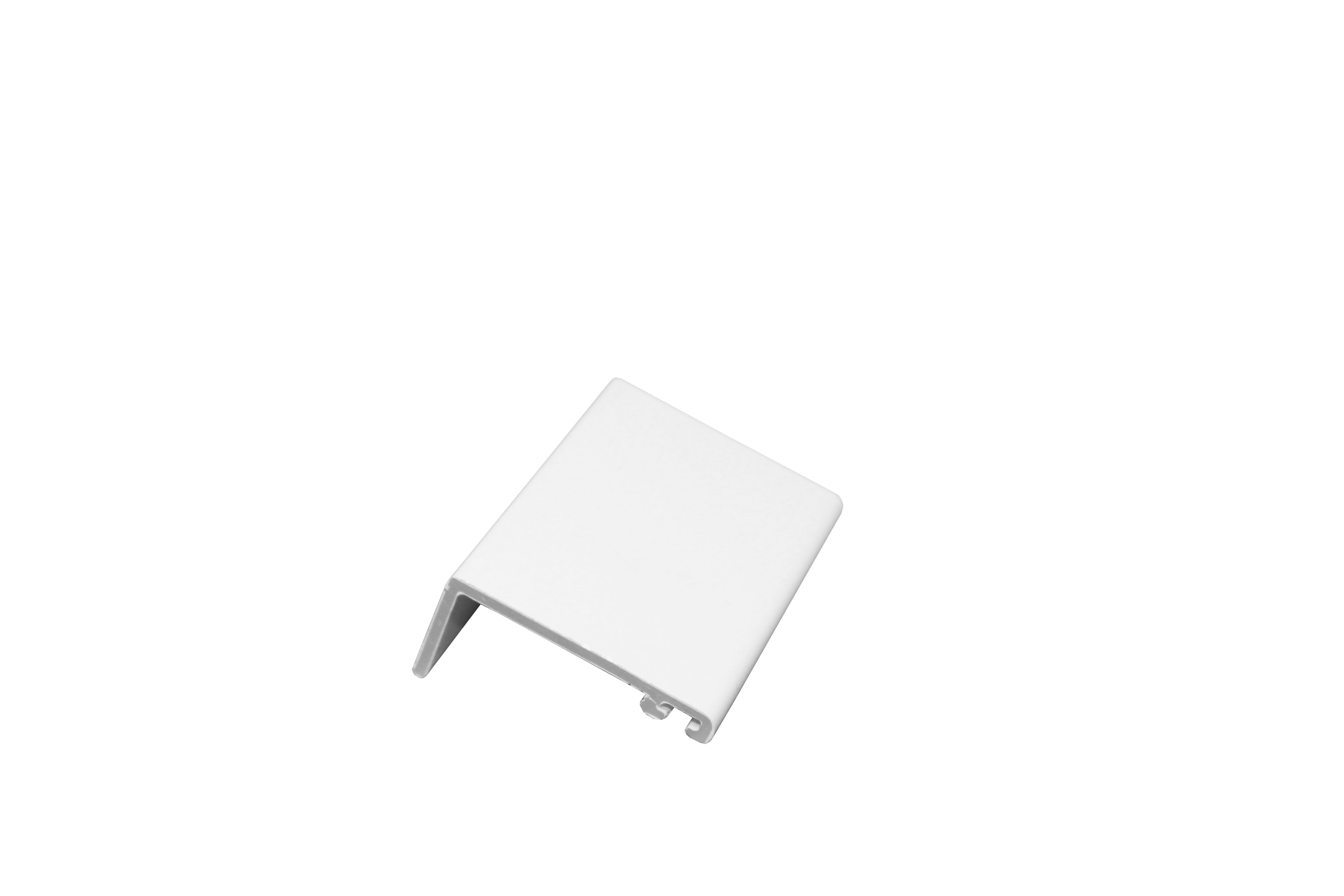 Tapajuntas blanco aluminio 30 mm x 2,36 m