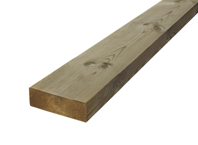 Pack de 4 listones de madera cepillados de 18x93mm y 2.4 m