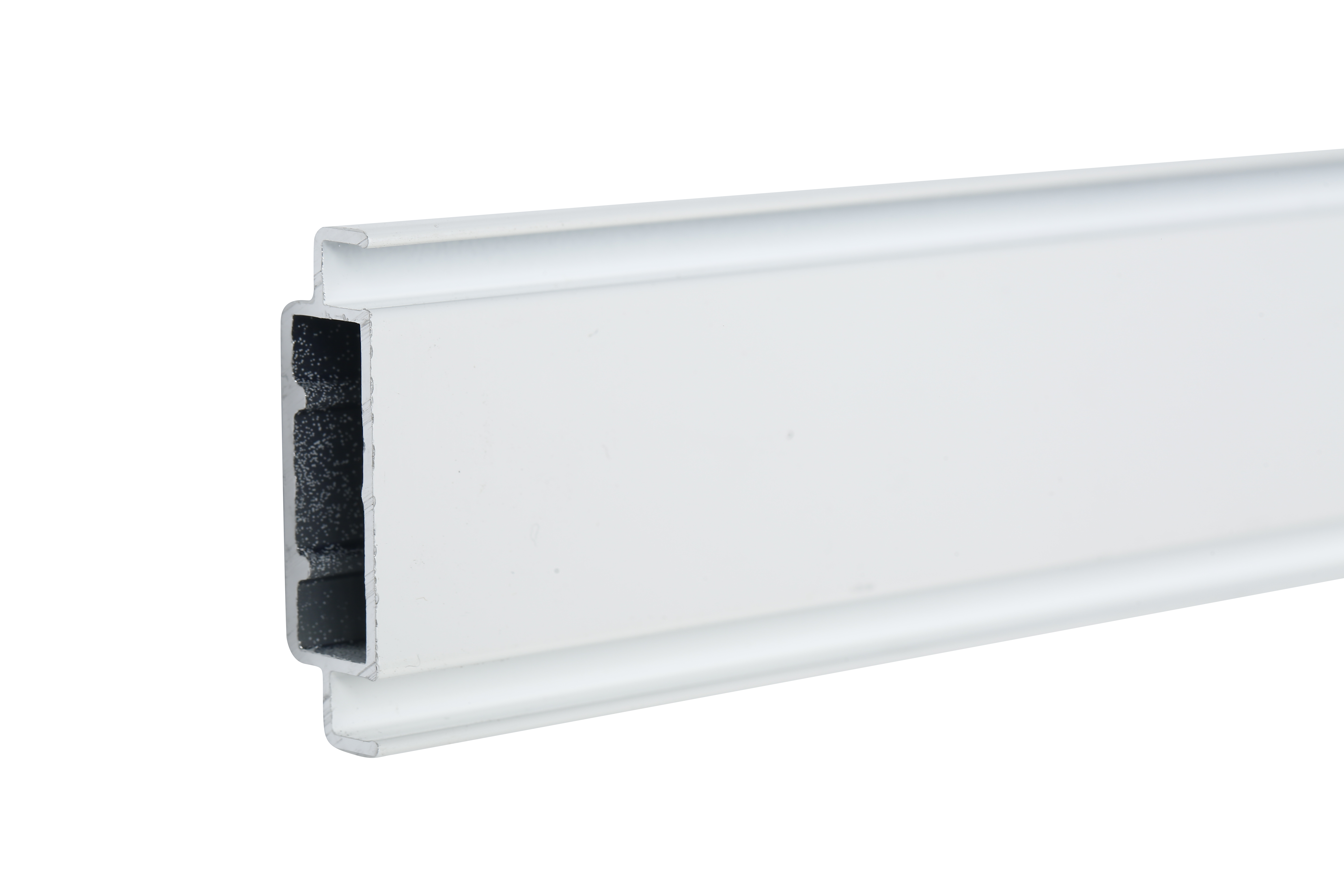 Perfil central mosquitera corredera 1,4m blanco - 6
