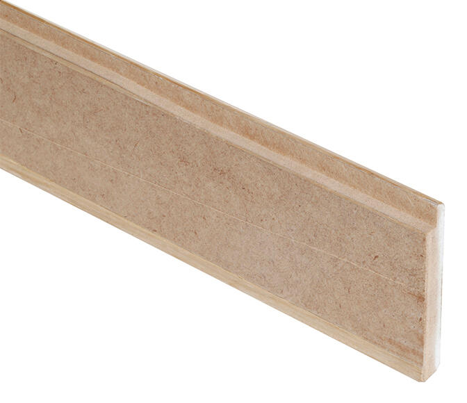 Kit de 3 molduras de recrecido de mdf roble 70 x 10 x 2200 mm - 3