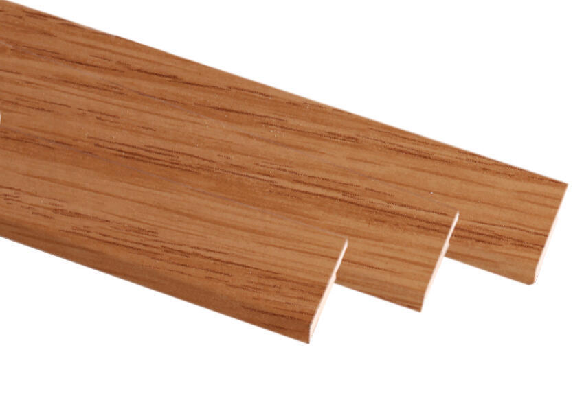 Kit de 3 molduras de recrecido mdf roble 70 x 10 x 2200 mm