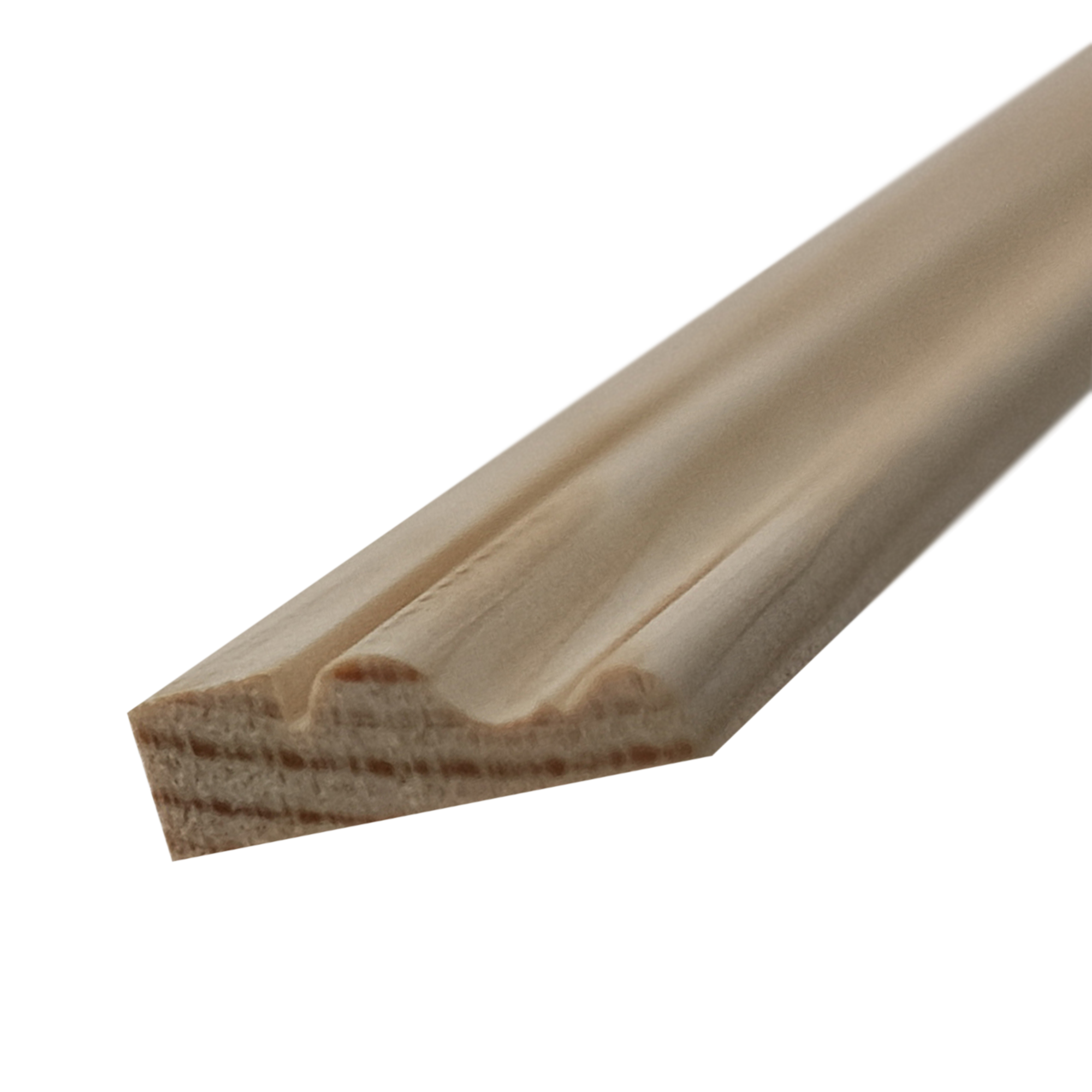 Jamba clasica maciza de pino 44x9 mm x 2,40 m (ancho x grueso x largo)