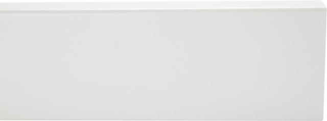 Pack de 5 tapetas MDF blanco 70x10 mm ala 30 mm