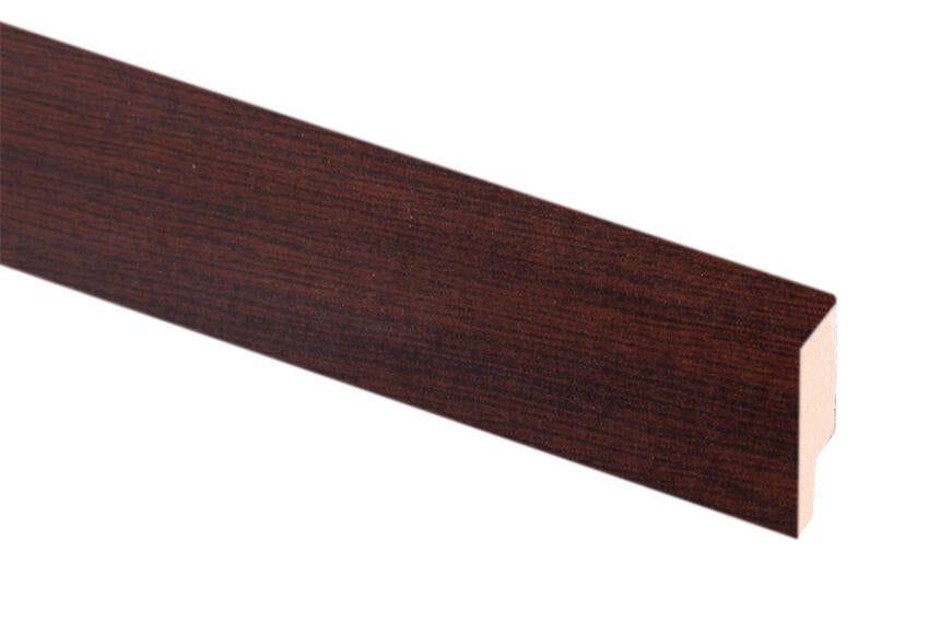Kit de 3 molduras de recrecido mdf wengué 30 x 10 x 2200 mm - 3