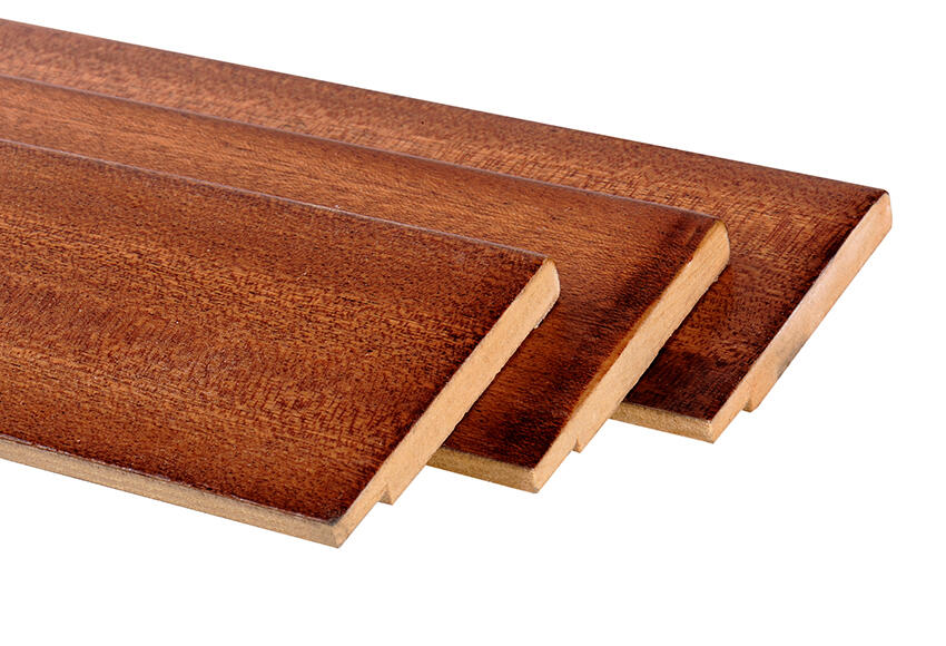 Kit de 3 molduras de recrecido mdf sapelly 70 x 10 x 2200 mm