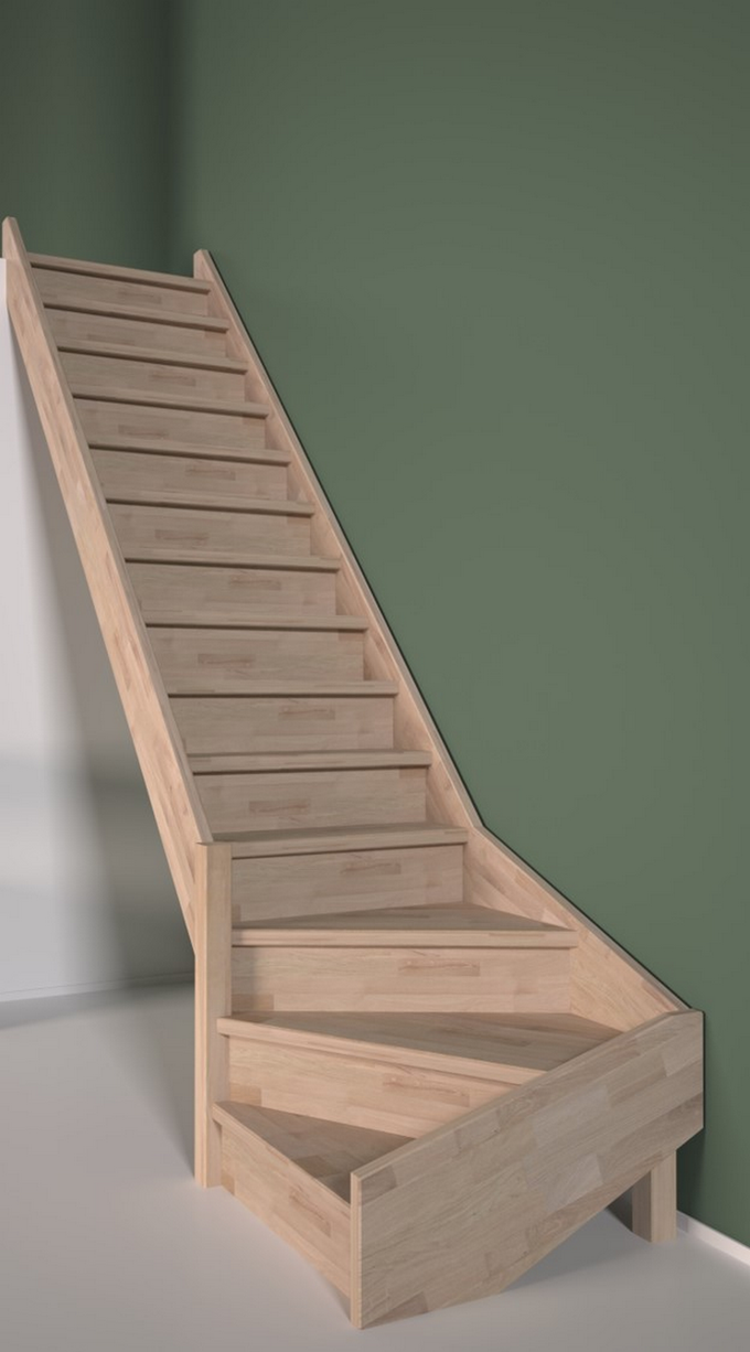 escadas em L