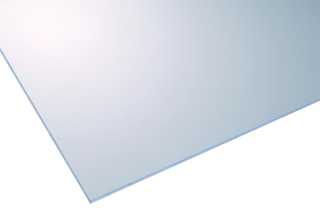 Vidrio plástico transparente liso de 2.5 mm de grosor y 200x100cm