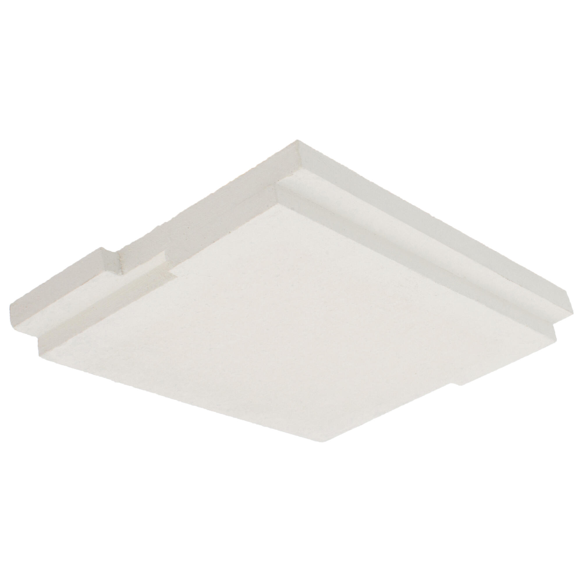 Pasamanos de hormigón en color blanco rectangular de 15.5 cm de largo ...