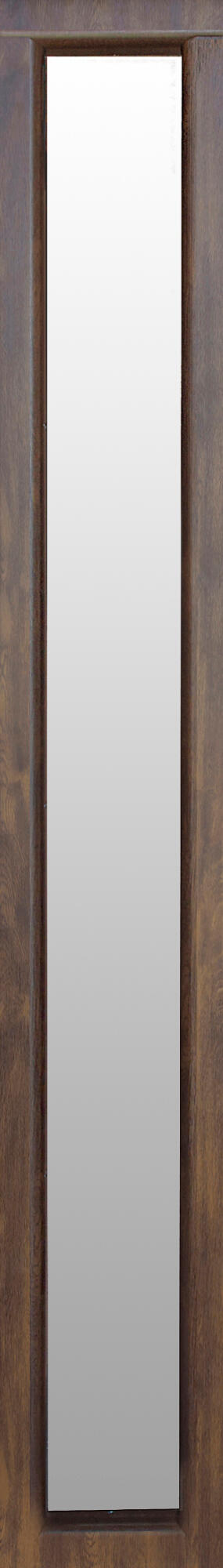 Fijo lateral saga libre con cristal 30x210 roble viejo