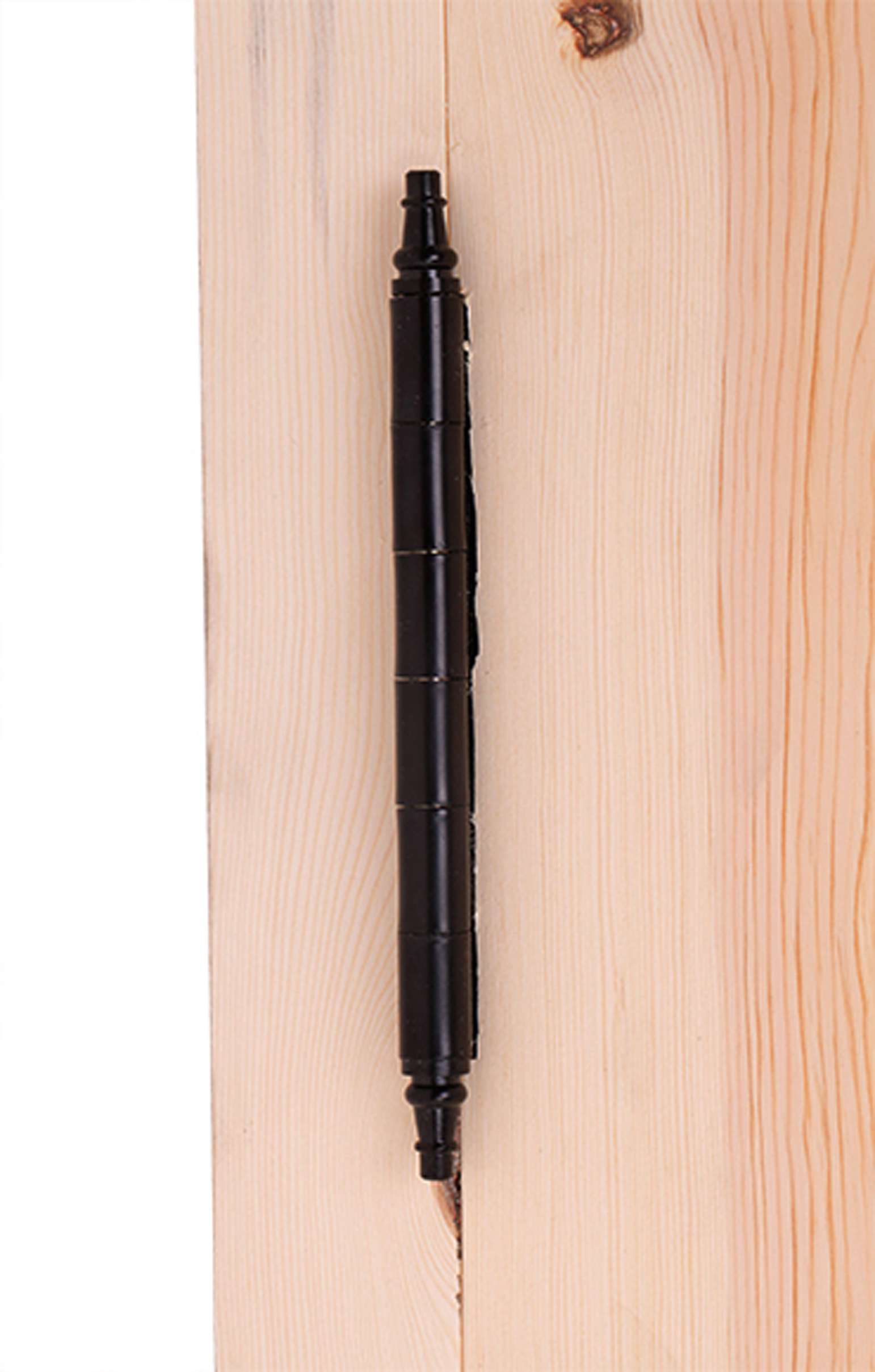 Puerta de entrada madera pino partida con reja diseño rústico color pino apertura derecha 210x95cm - 9