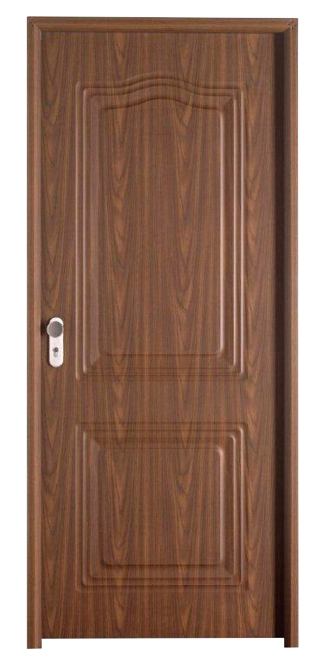 Porta de entrada metálica SEMIPROVENZAL ECO 89X210CM NOGUEIRA DIREITA