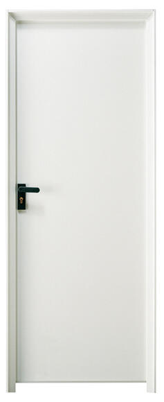 Puerta de trastero liso blanco con llave 1 punto de seguridad apertura derecha 200x80cm