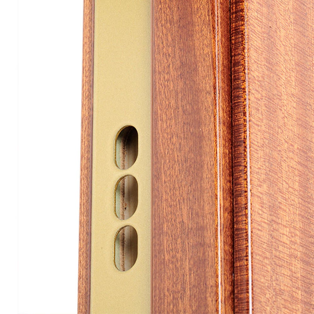 Puerta de entrada blindada serie 3P provenzal sapelly / interior liso  blanco apertura izquierda 205x86cm - 10