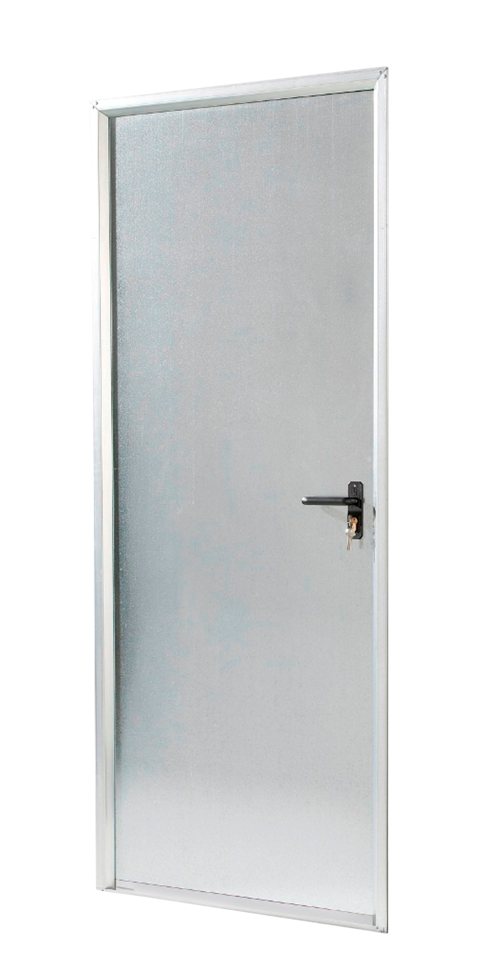 Puerta Galvanizada Lisa Blanca 1 hoja 80x180 / 70x200 / 80x200