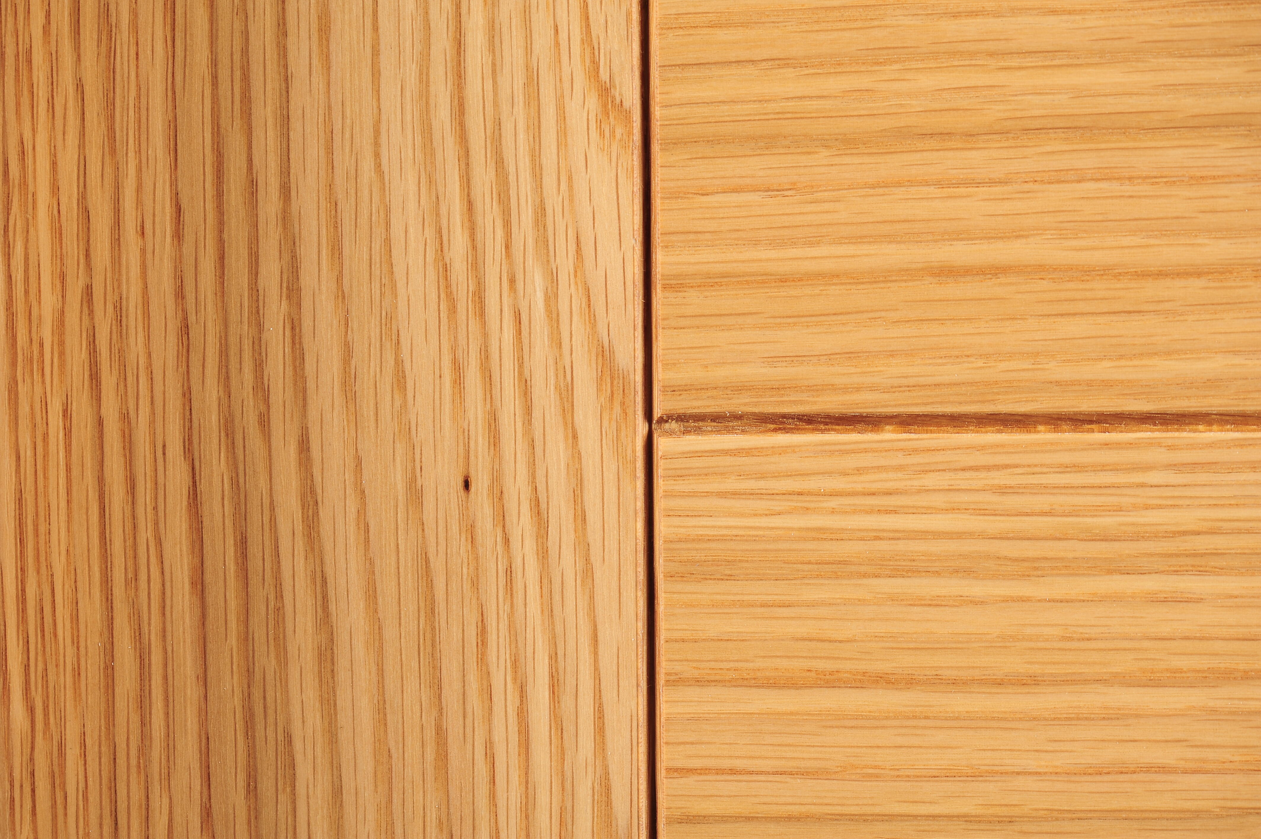 Puerta de entrada blindada serie 3P fresado roble / interior liso  roble apertura izquierda 205x86cm - 7