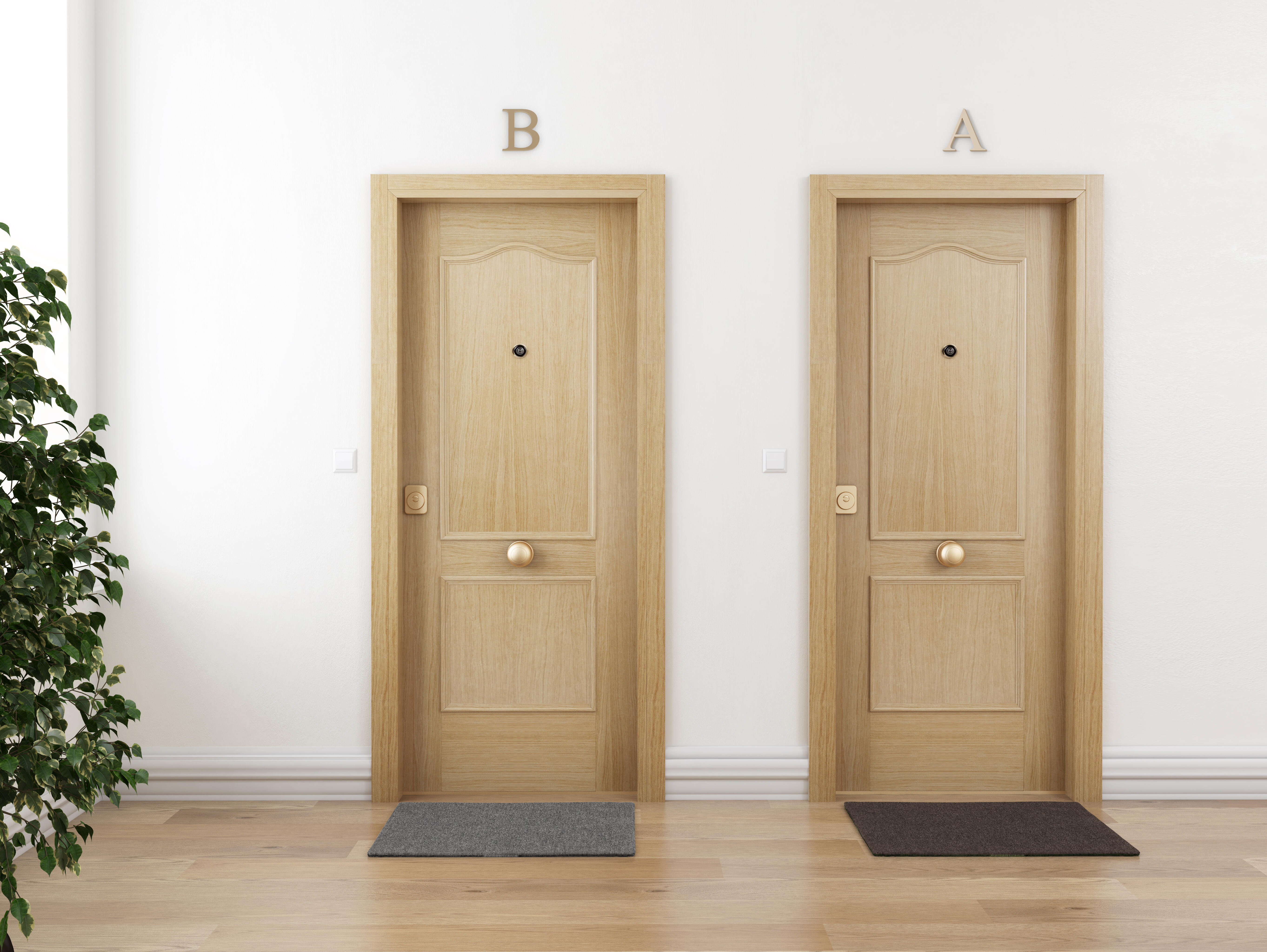 Puerta de entrada acorazada 400 provenzal derecha roble/blanco de 90.3x208 cm