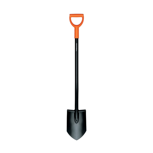 Vanga in acciaio FISKARS Solid a punta c/manico 117 cm