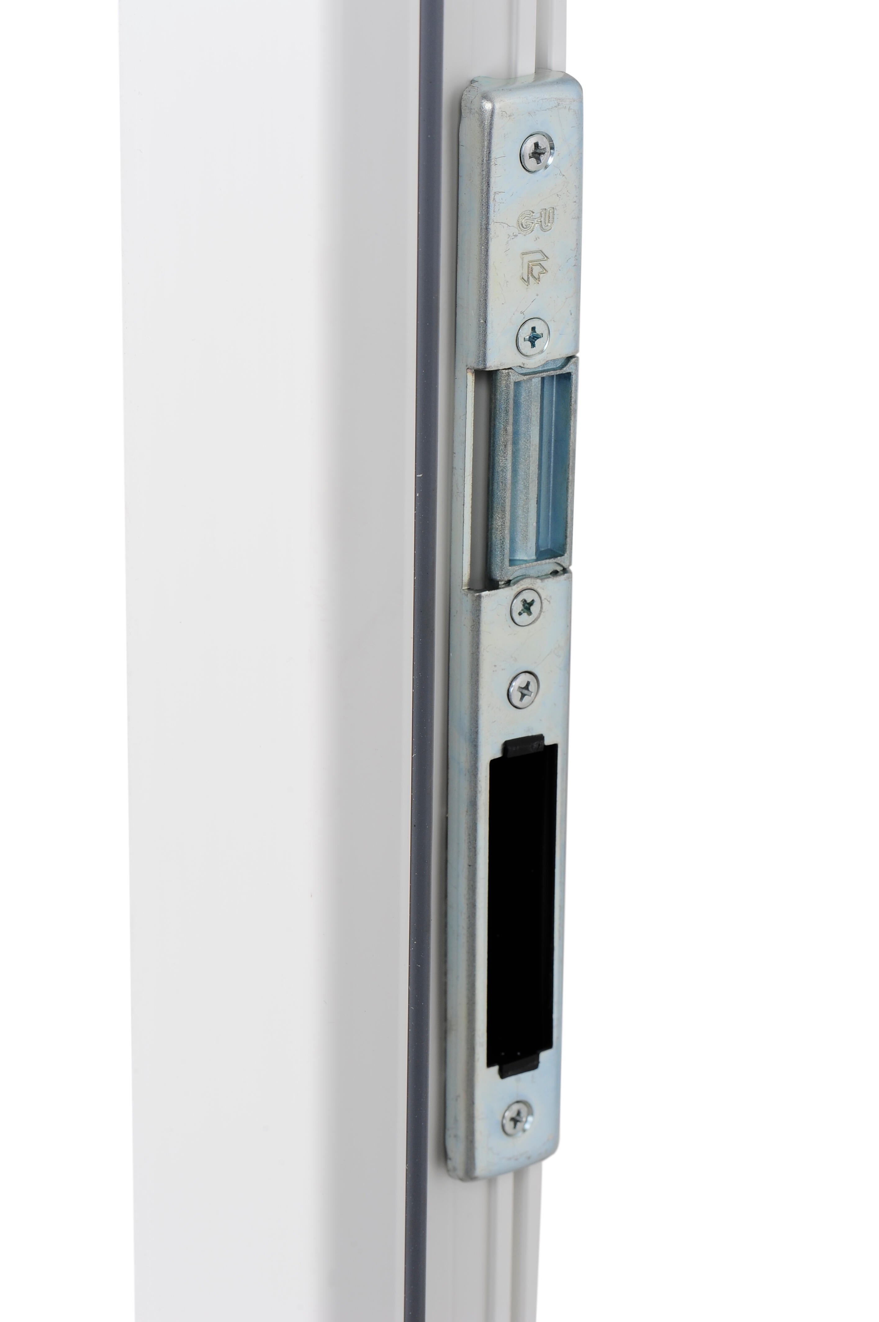 Puerta de entrada serie Basic pvc Sevilla diseño liso color blanco apertura derecha 208x98cm - 11