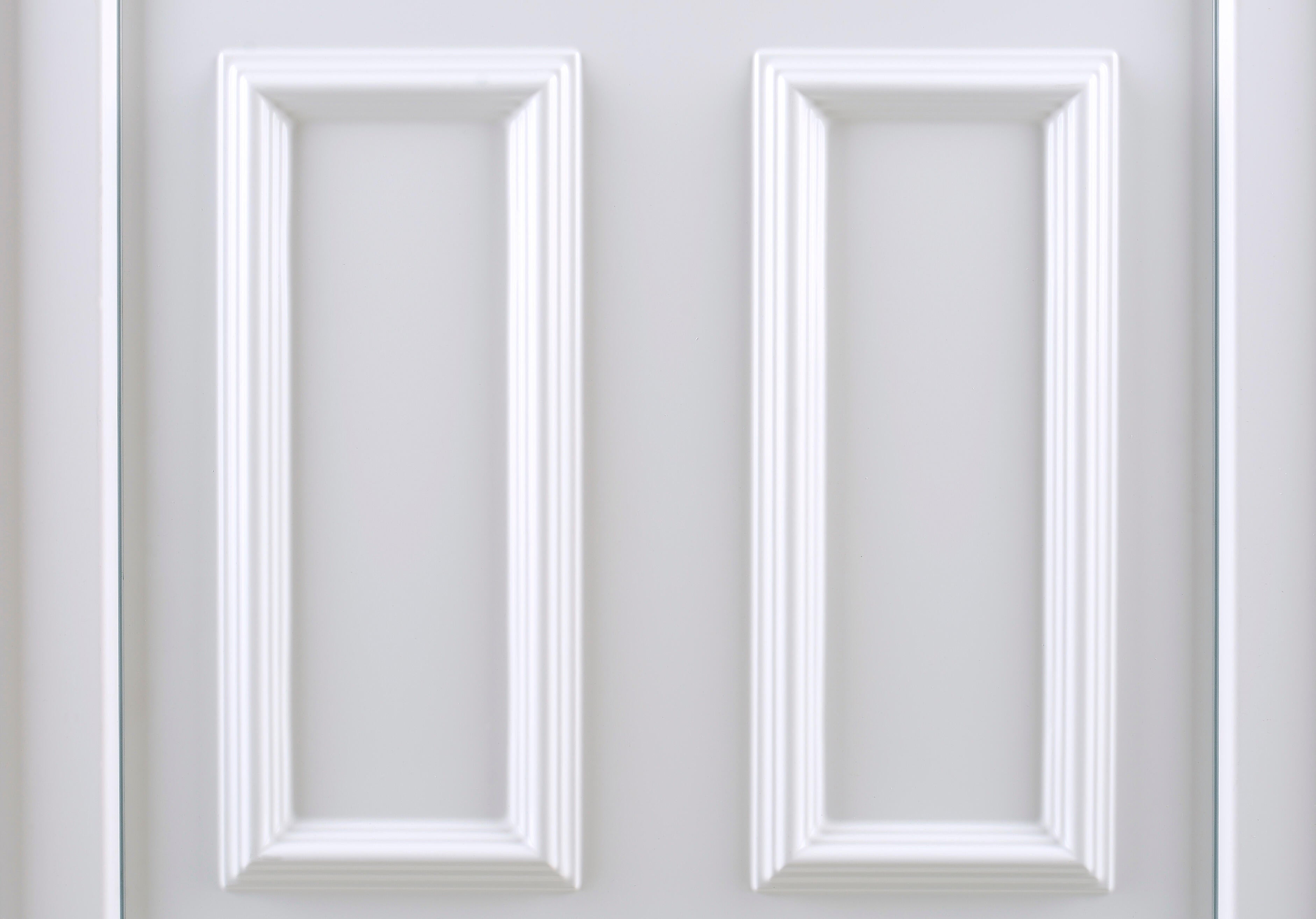 Puerta de entrada serie Basic pvc Ibiza diseño rústico color blanco apertura derecha 208x98cm - 7