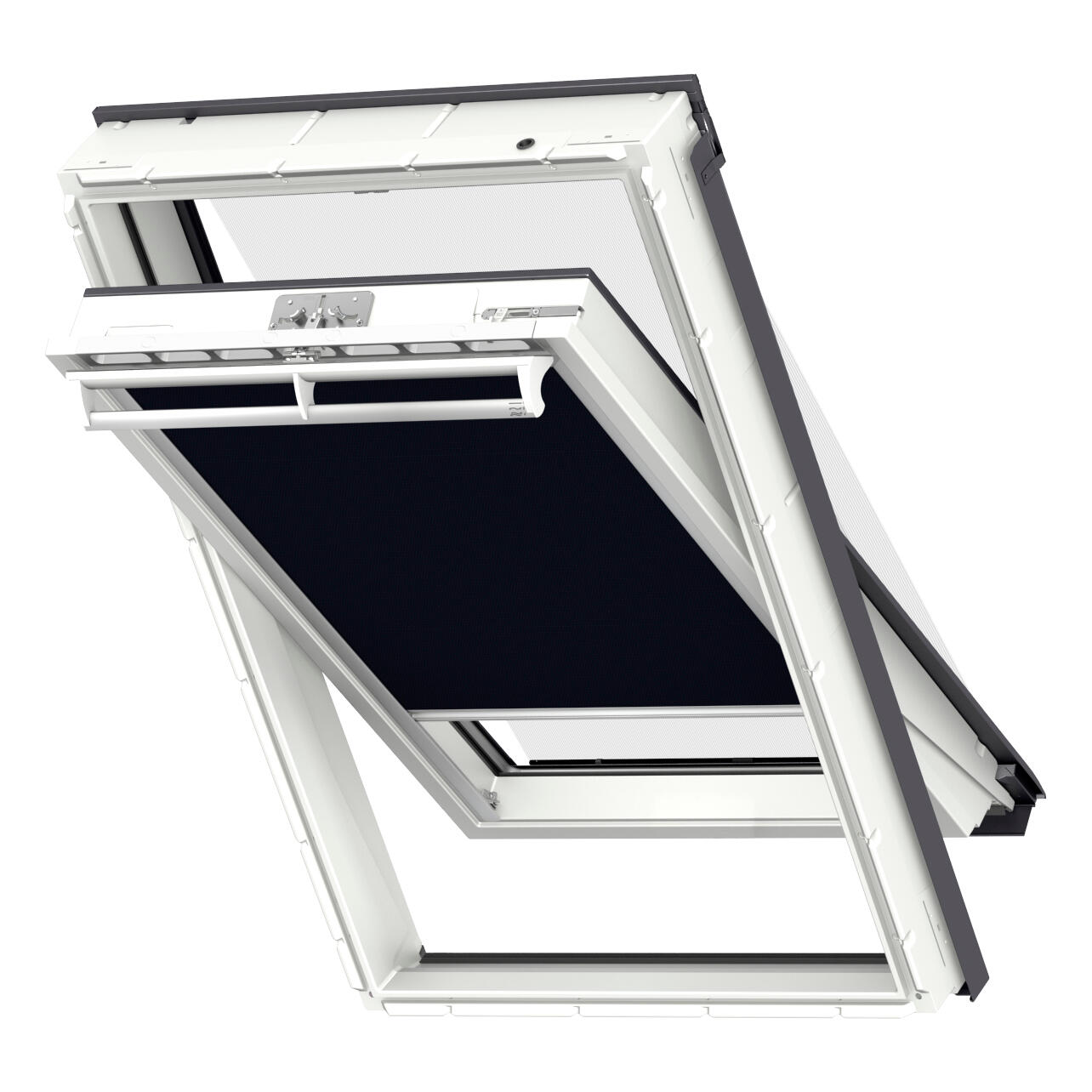 Cortina de oscurecimiento manual VELUX DKLM041100SG azul 78x98cm - 7
