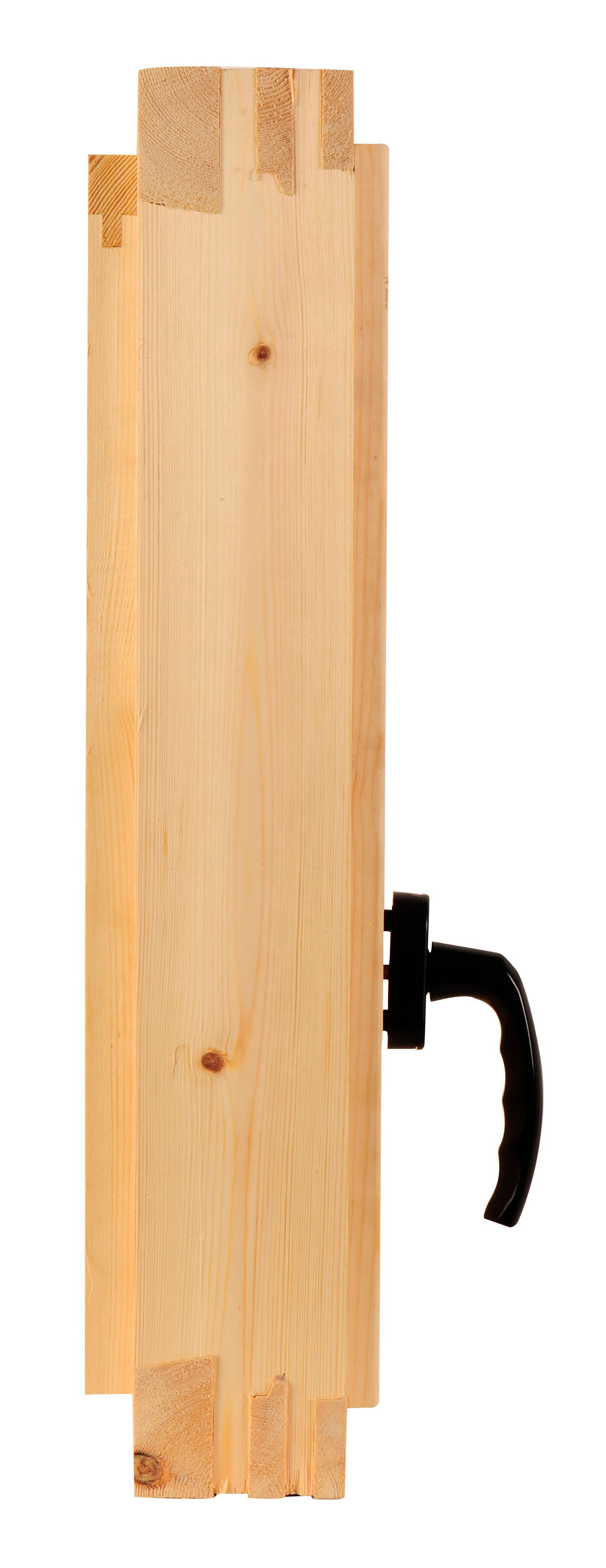 Ventana madera de pino practicable con postigo en Z de 50x60 cm(anchoxalto) - 3