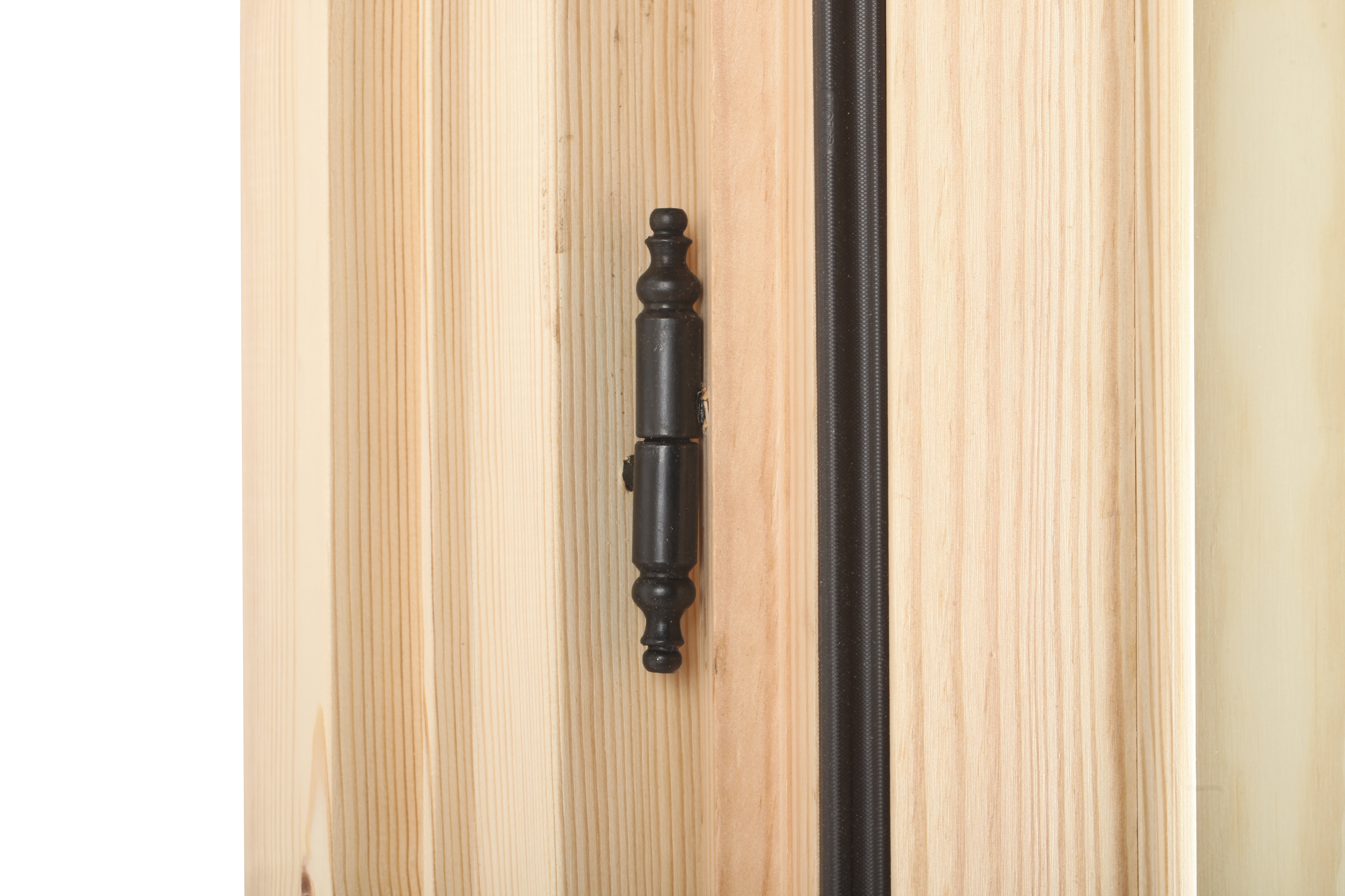 Balconera madera de pino line practicable con postigo de 120x210cm(anchoxalto) - 8