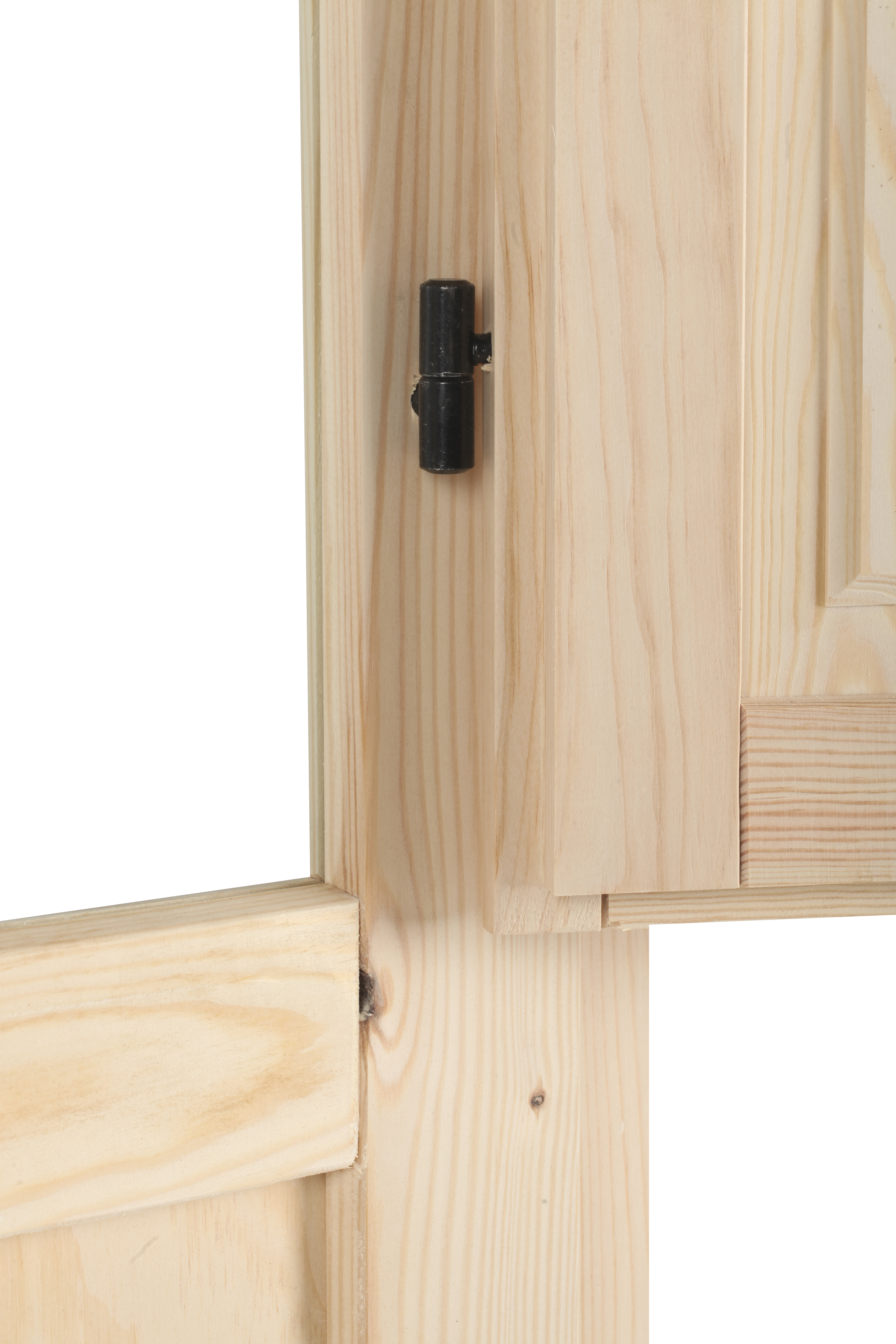 Balconera madera de pino basic practicable con postigo de 120x210cm(anchoxalto) - 8