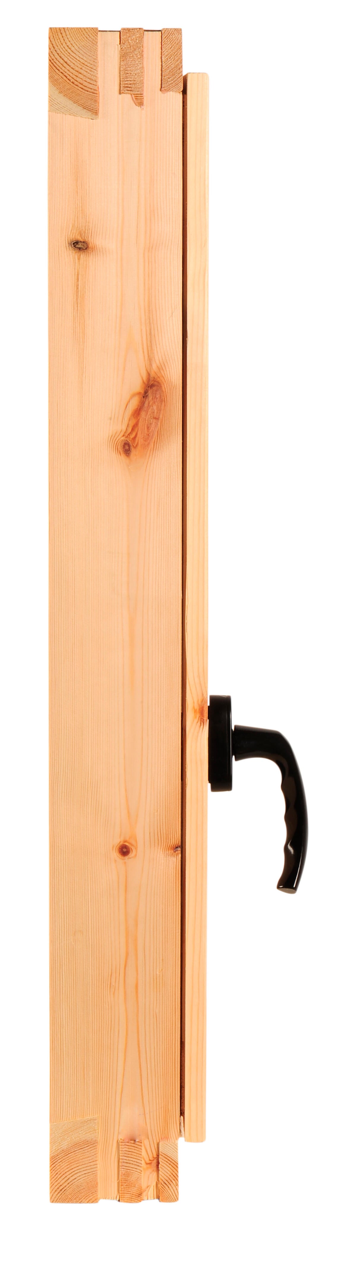 Ventana madera de pino line practicable con postigo de 60x80cm(anchoxalto) - 2