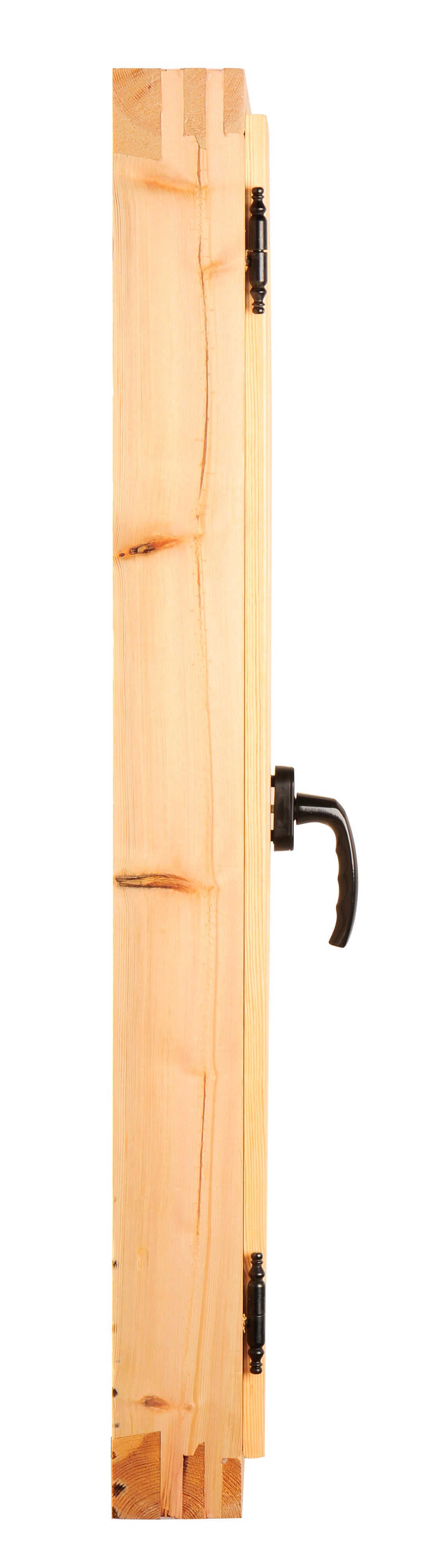 Ventana madera de pino line practicable de 100x100cm(anchoxalto)