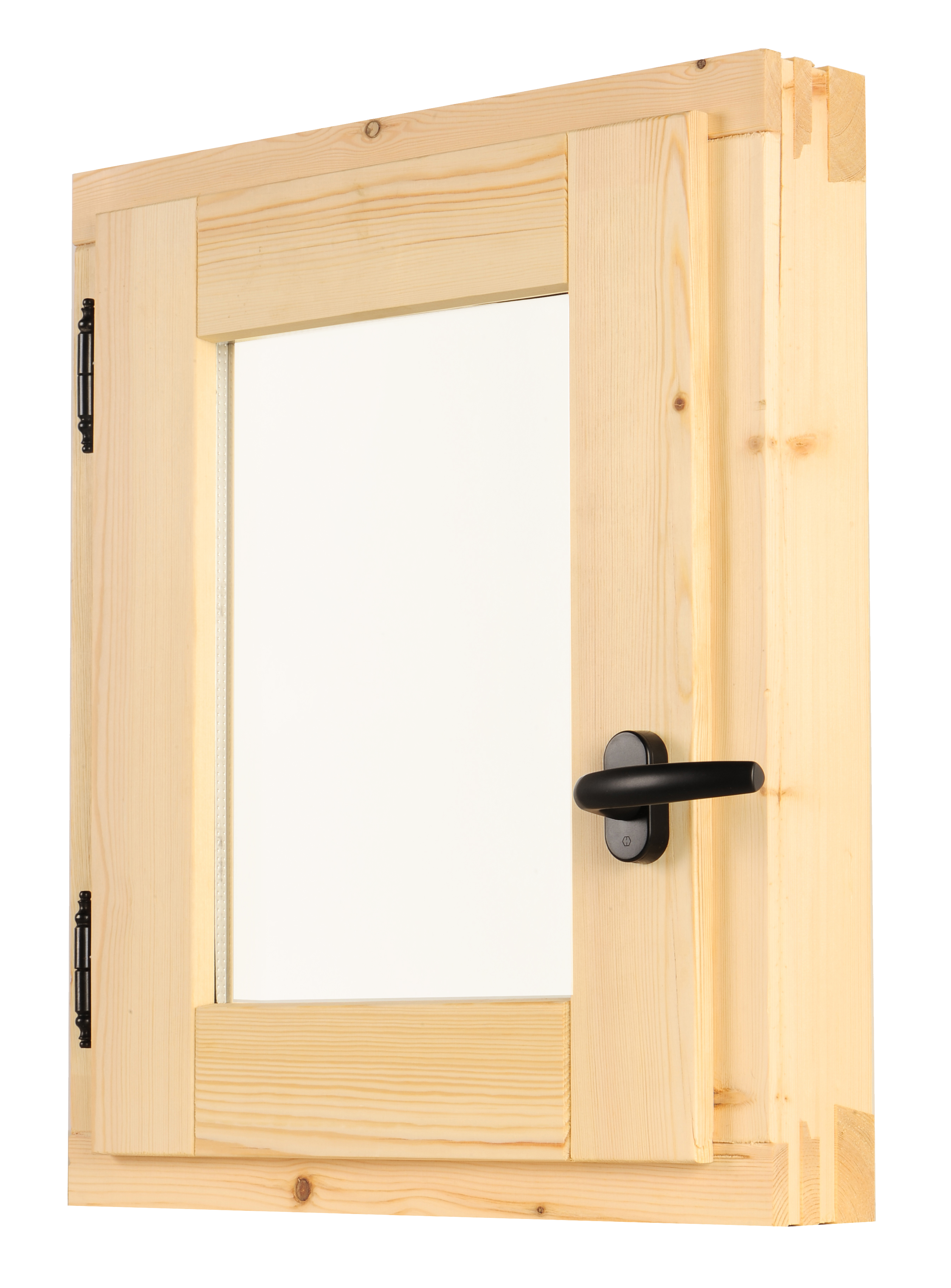 Ventana madera de pino line practicable de 60x80cm(anchoxalto) - 2