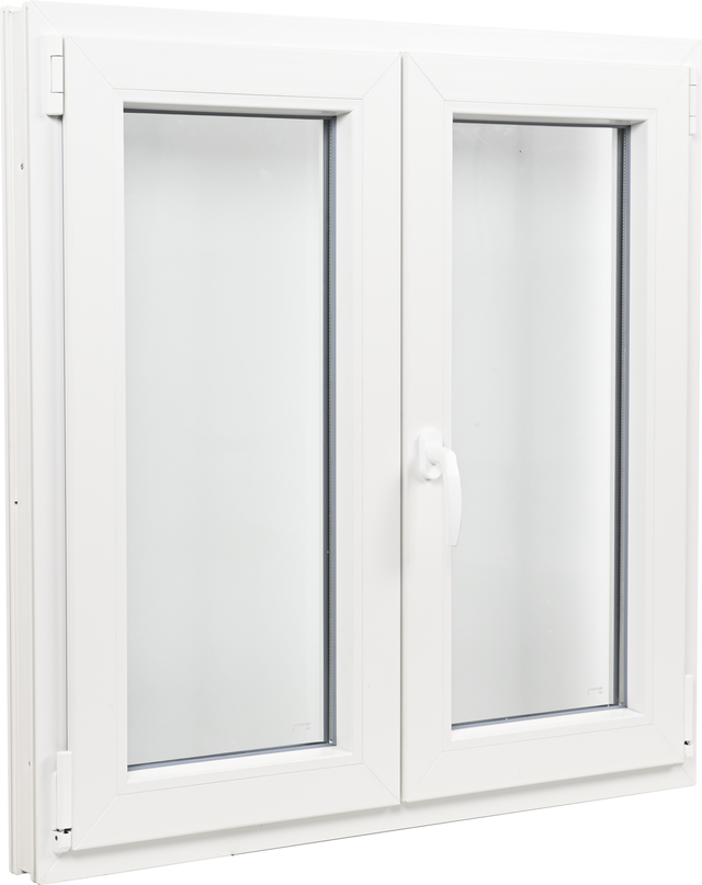 Janela PVC oscilobatente 100x100 cm