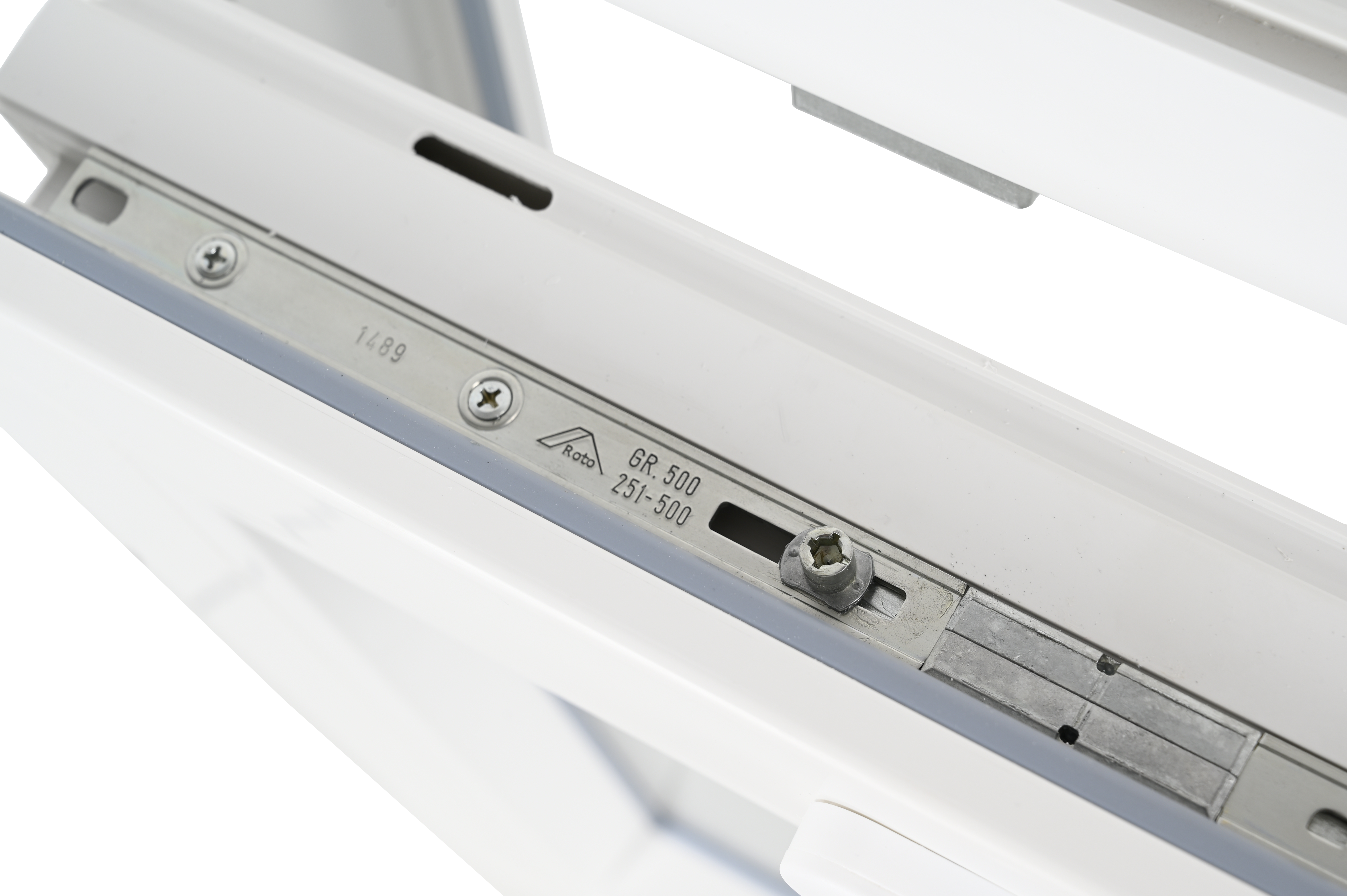 Ventana PVC blanca basculante 60X60 cm - 10