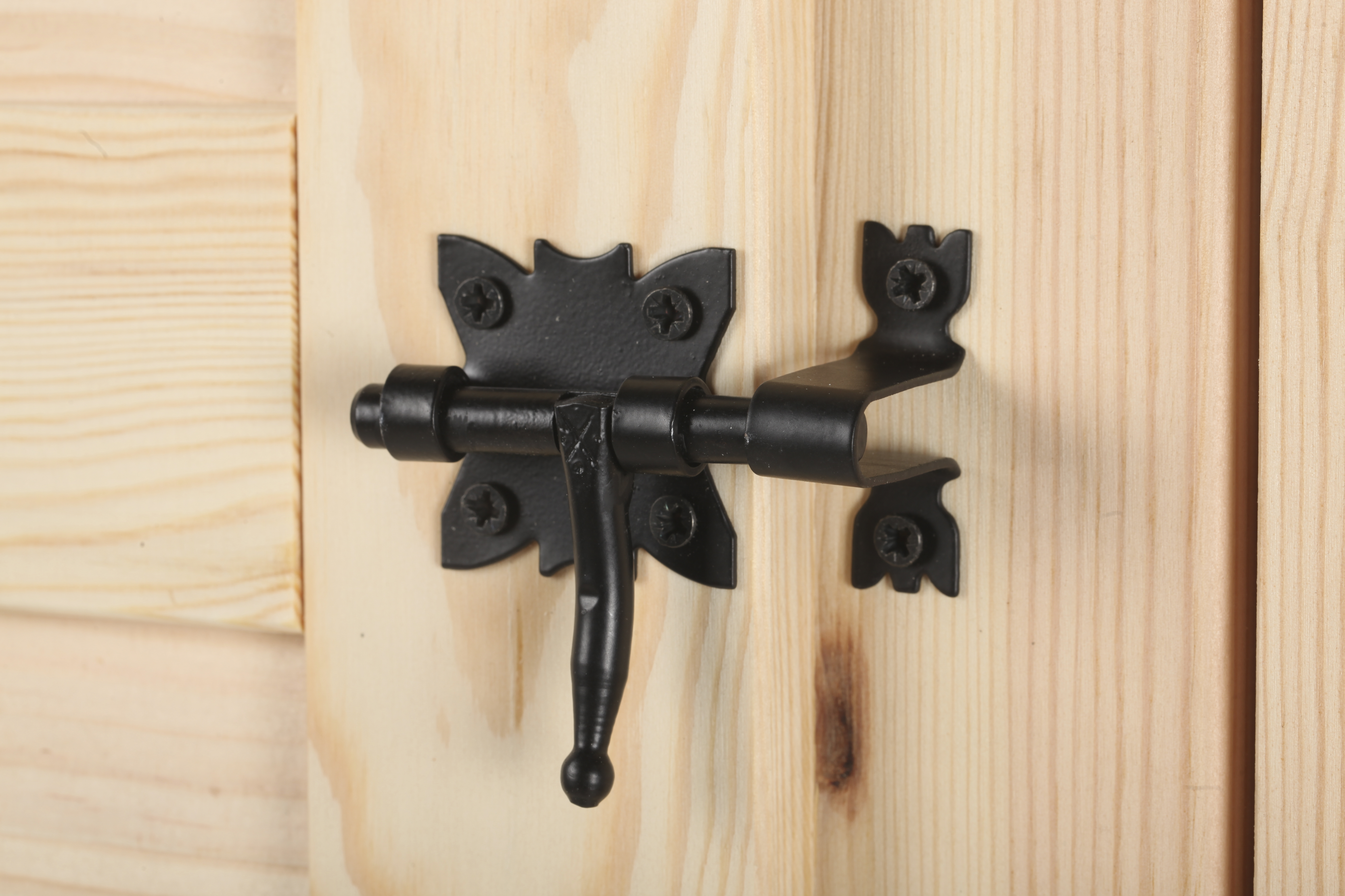 Balconera madera de pino line practicable con postigo de 120x210cm(anchoxalto) - 7