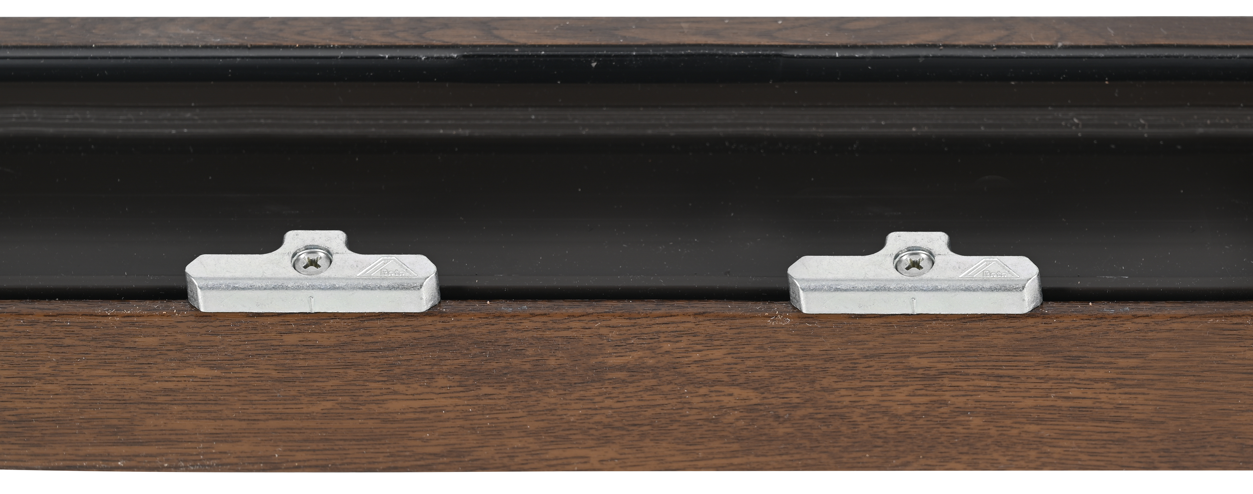 Ventana PVC nogal oscilobatiente 100X100 cm - 12