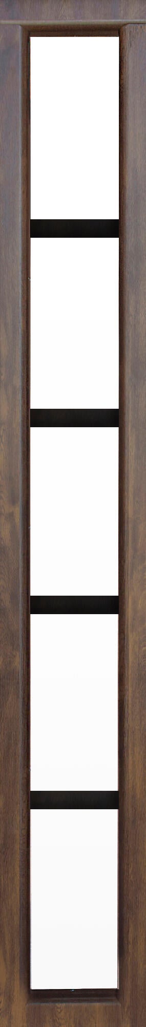 Fijo lateral saga separador sin cristal 30x210 roble viejo