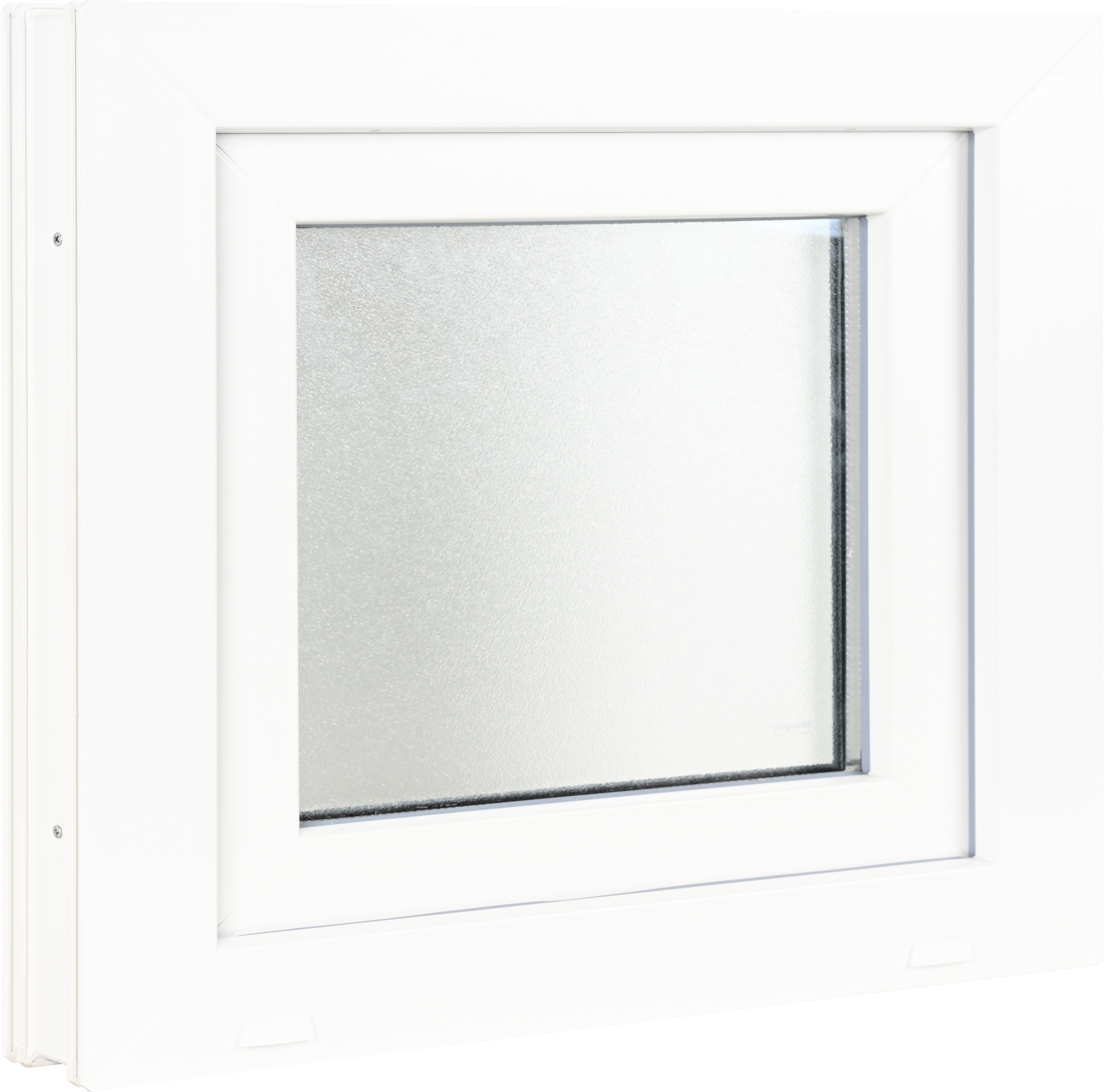 Ventana PVC blanca basculante 60X60 cm - 2