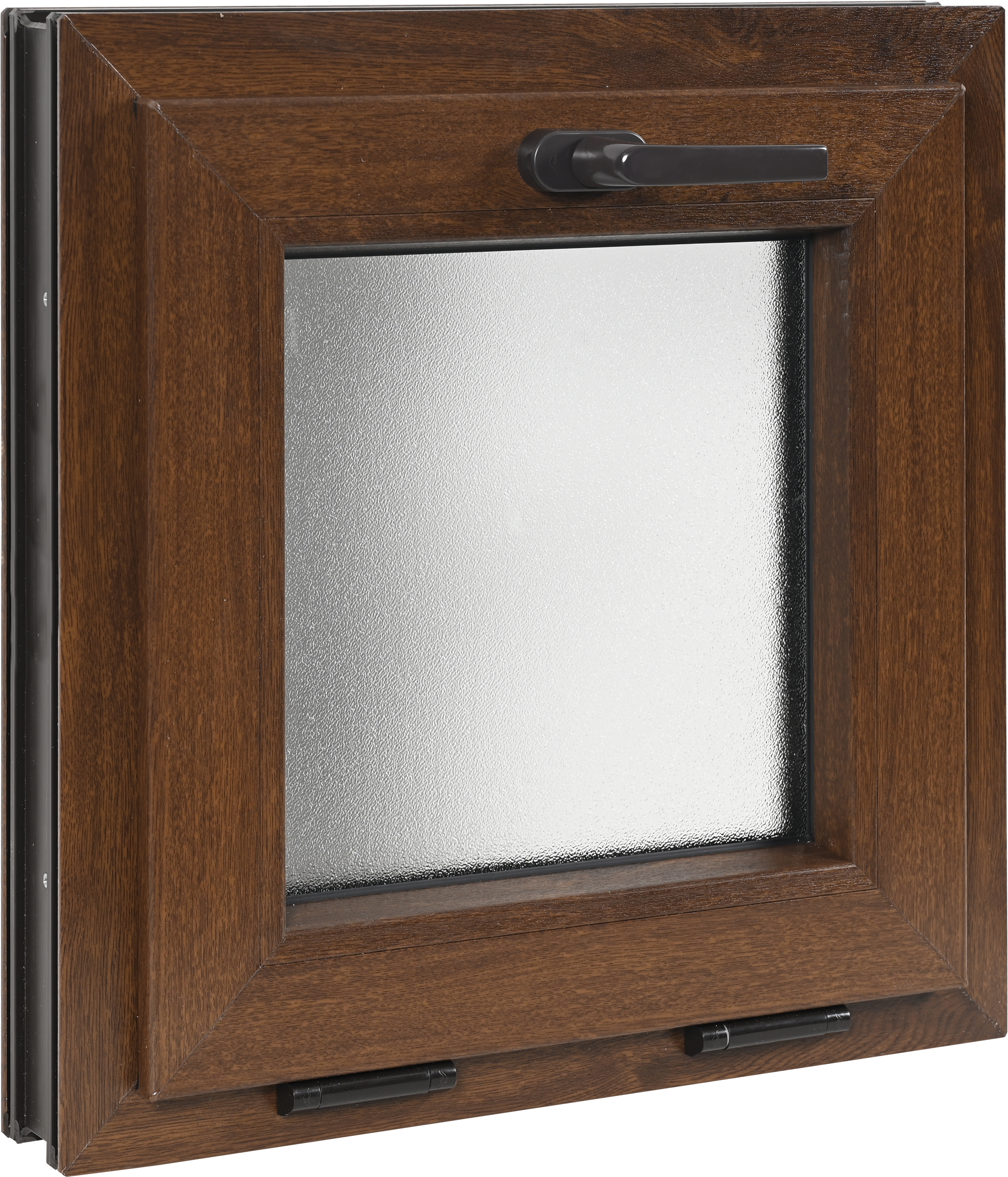 Ventana PVC ISOXA nogal basculante 55X55 cm - 3