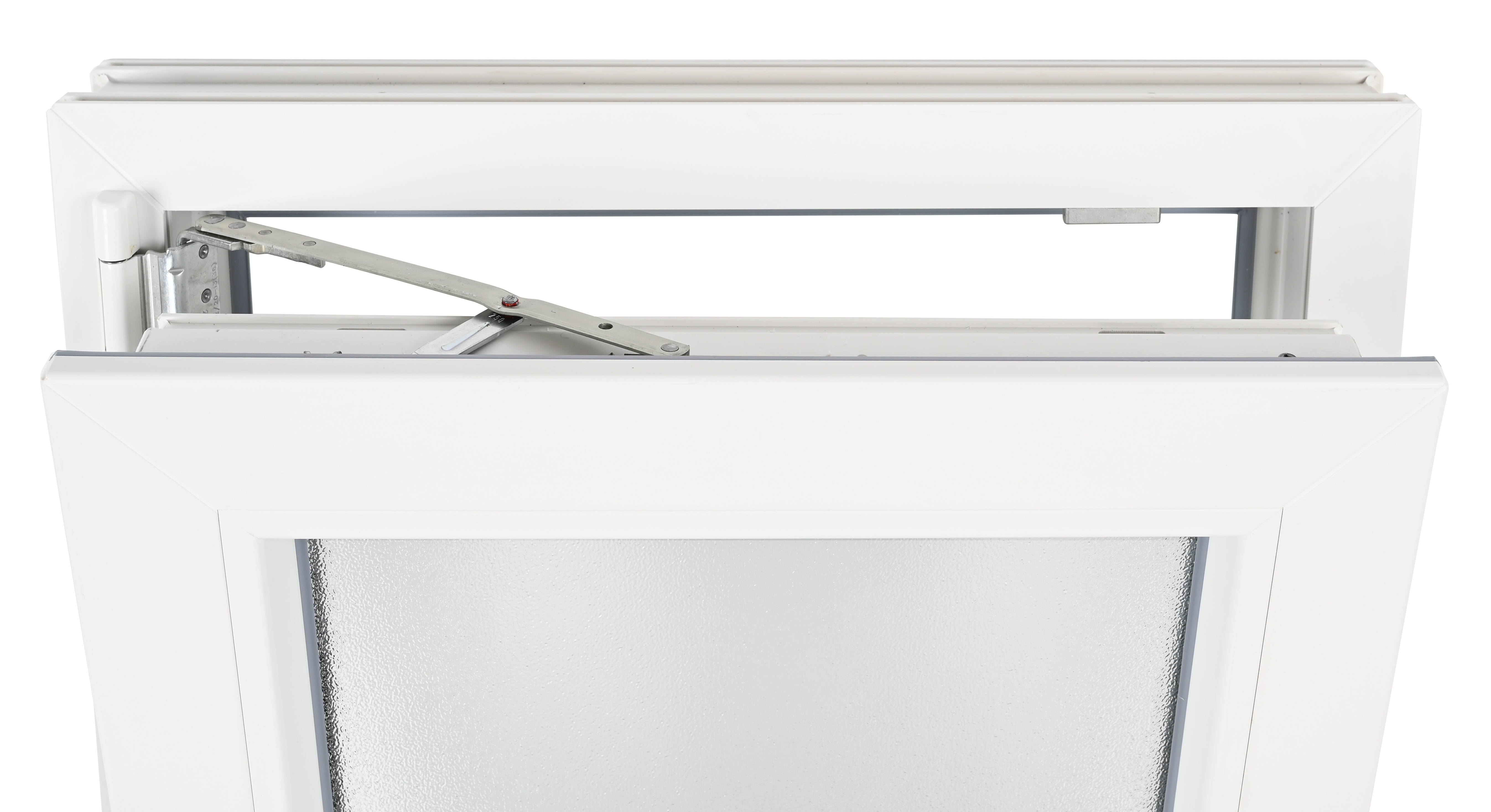 Ventana PVC blanca oscilobatiente 100X60 cm - 14