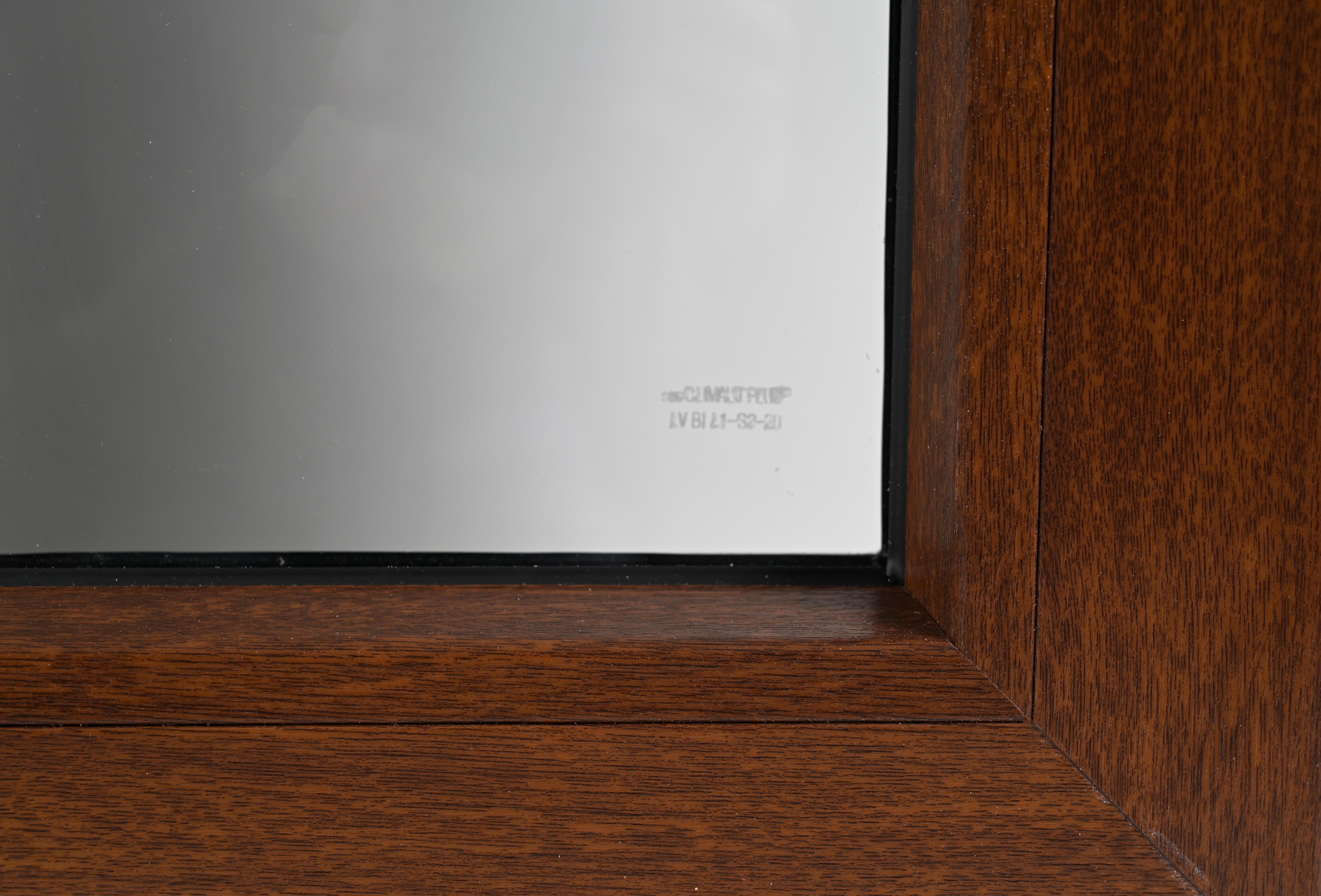 Ventana PVC nogal oscilobatiente 100X100 cm - 9