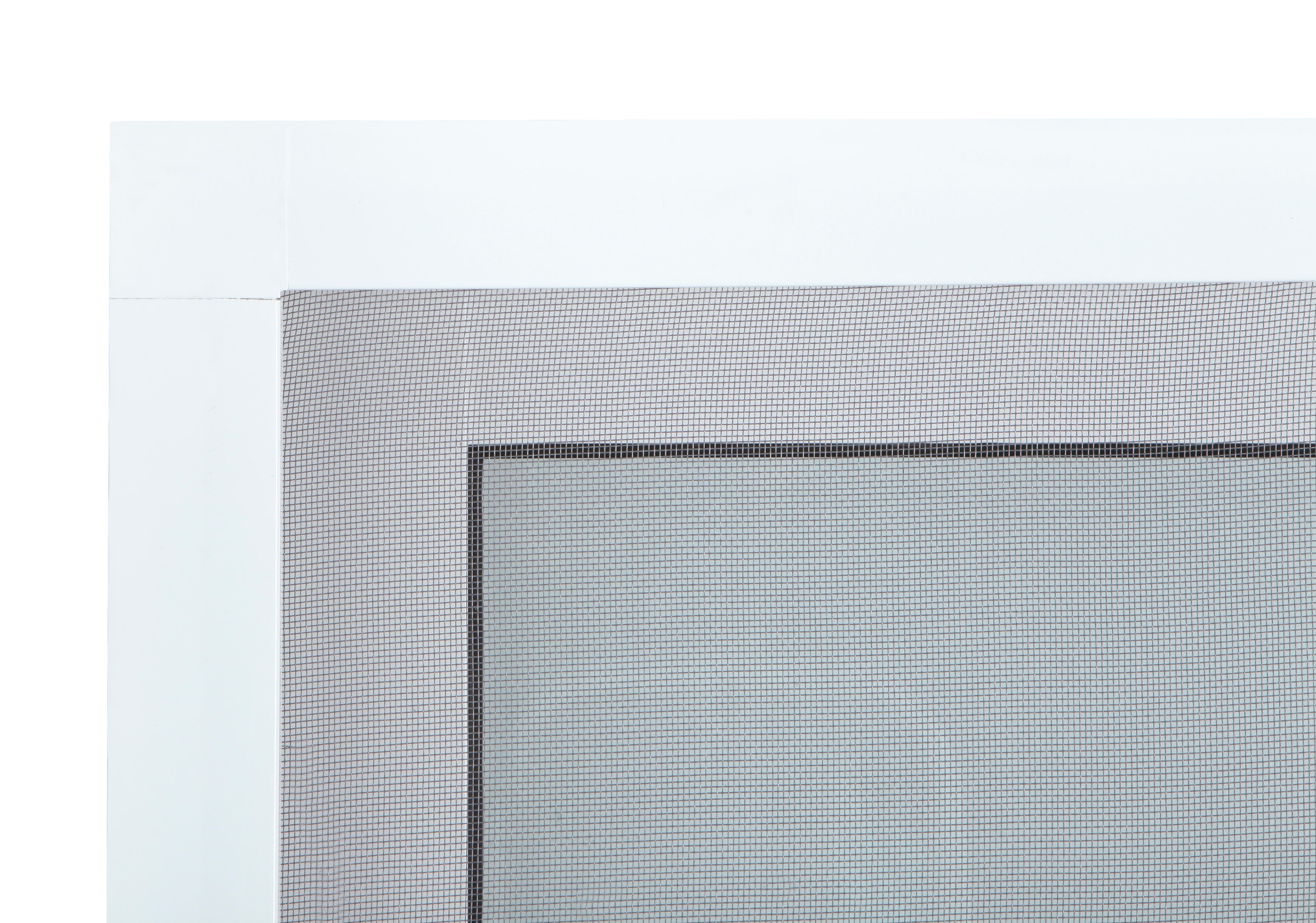 Mosquitera corredera 70x130cm aluminio recortable blanco para ventana tela fibra de vidrio Isoxa - 20