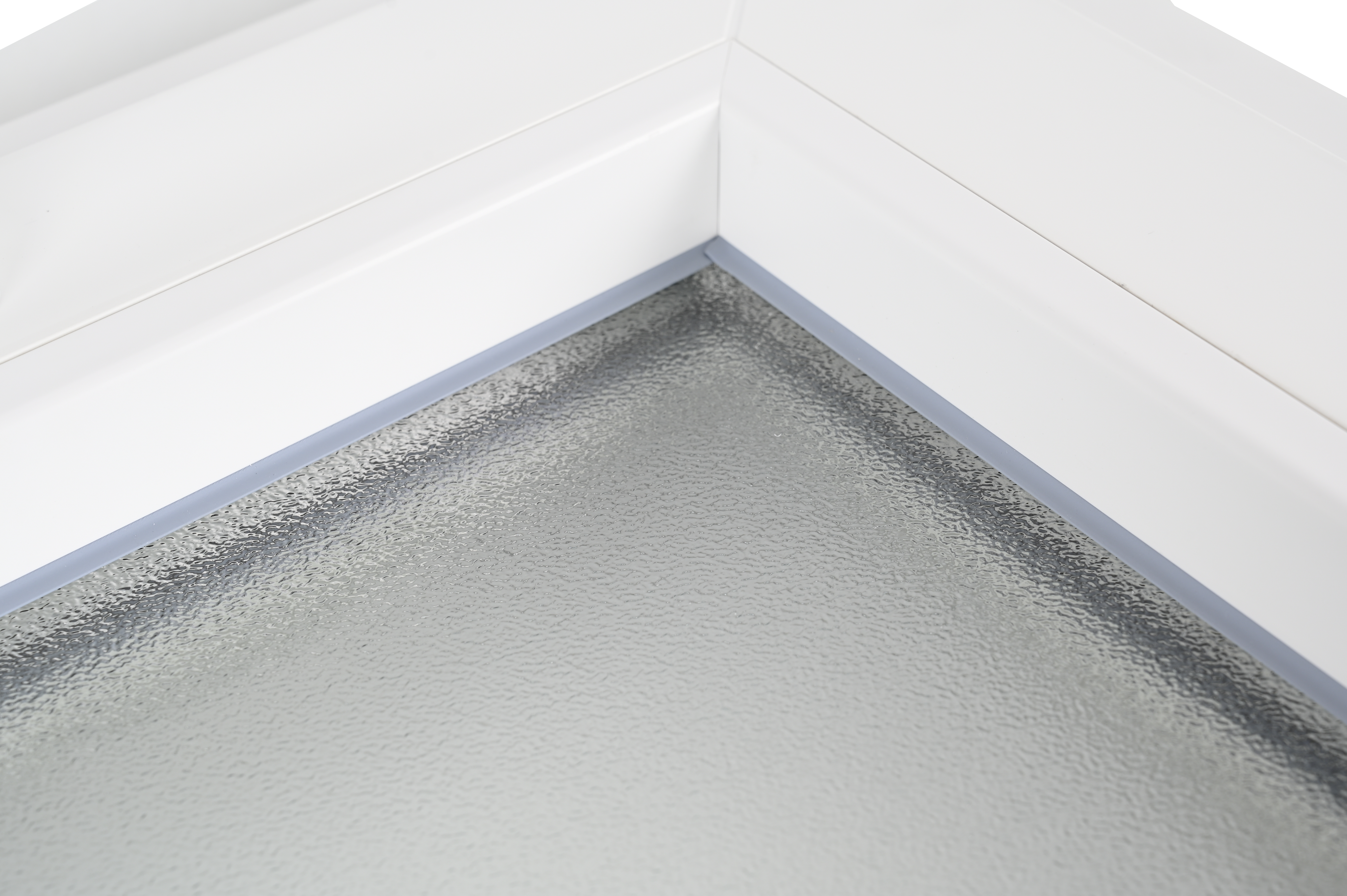 Ventana PVC blanca basculante 60X60 cm - 5