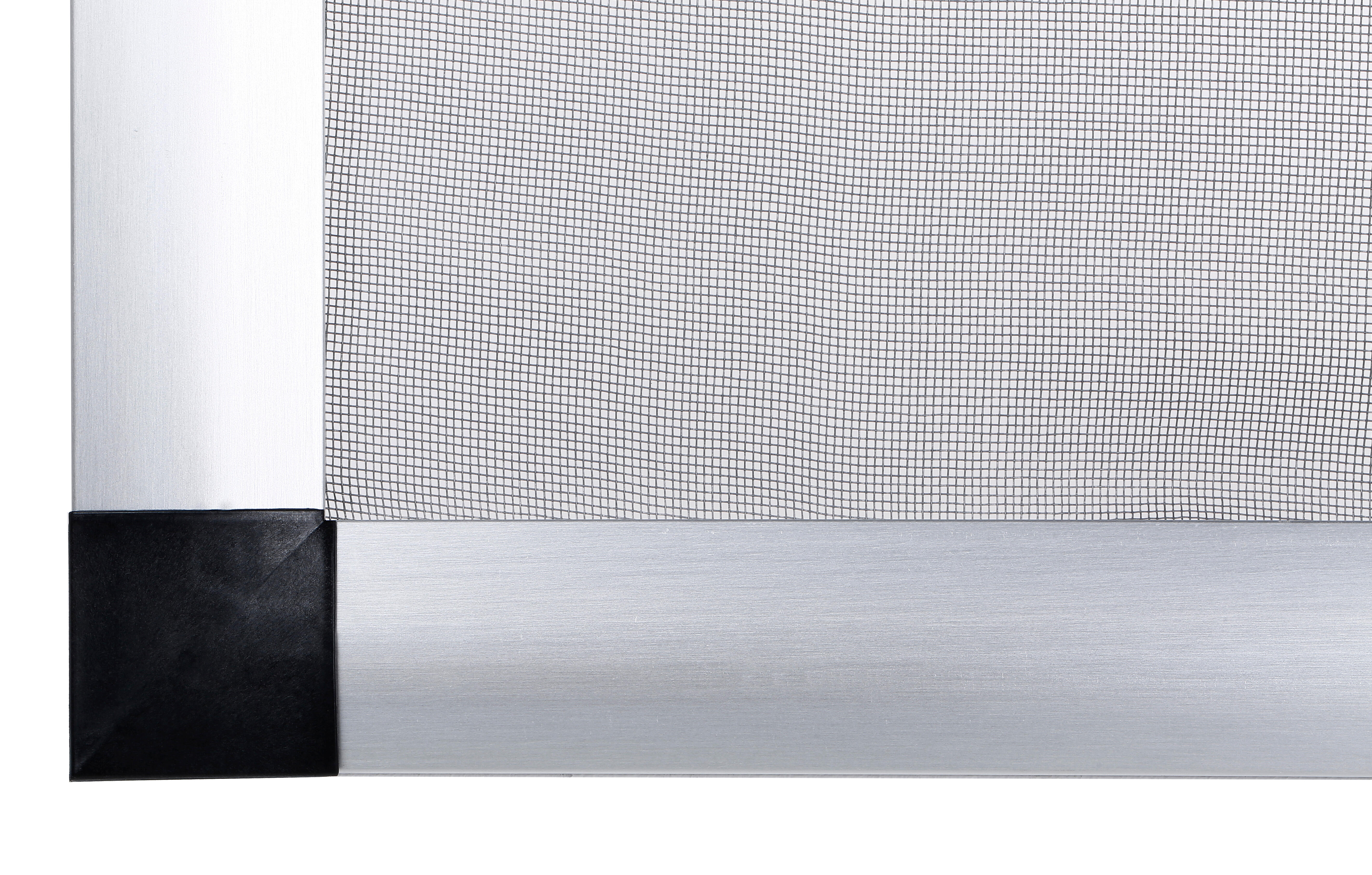 Mosquitera corredera 70x130cm aluminio recortable plata para ventana tela fibra de vidrio - 12