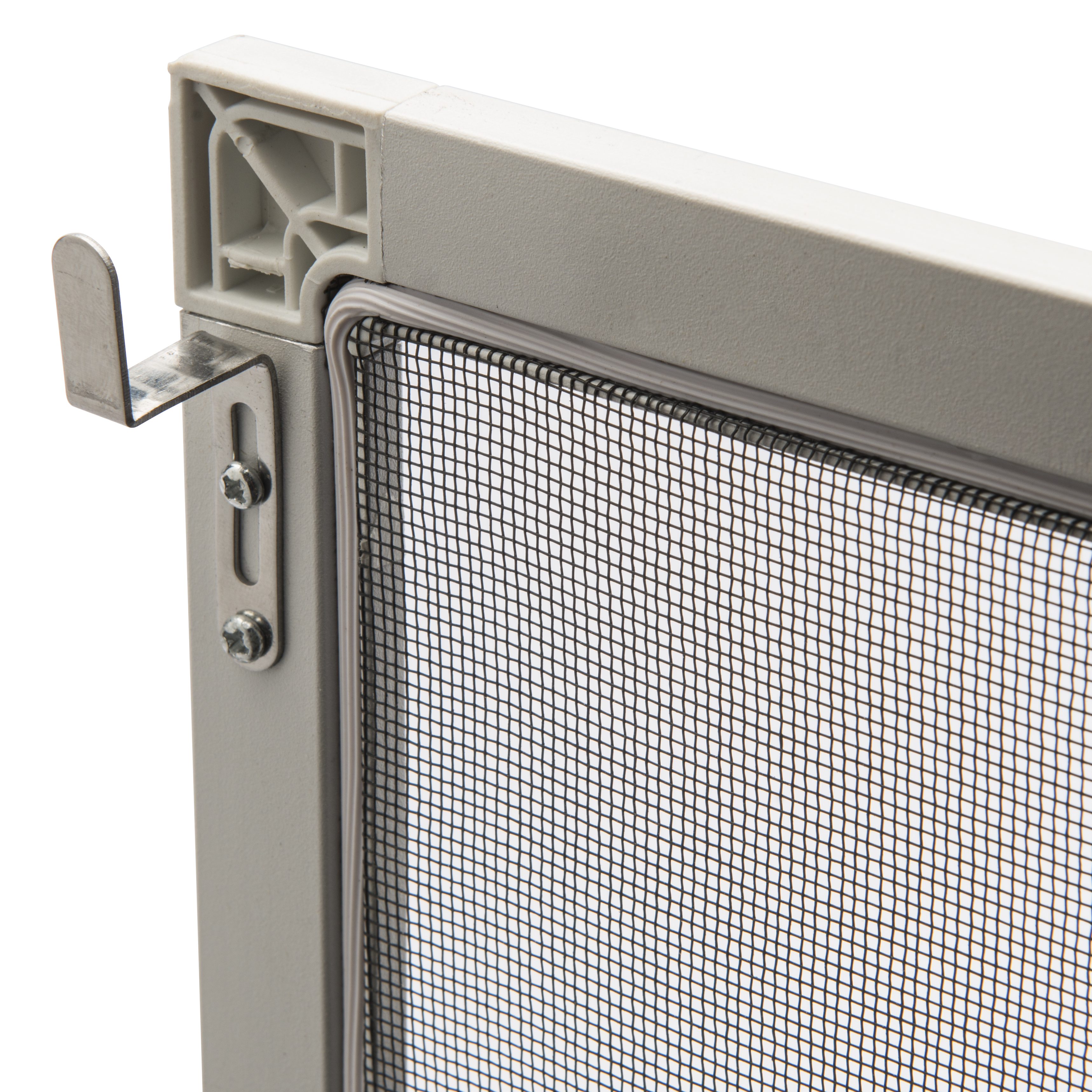 Rede mosquiteira para janela Isoxa 100X100 cm branco - 3