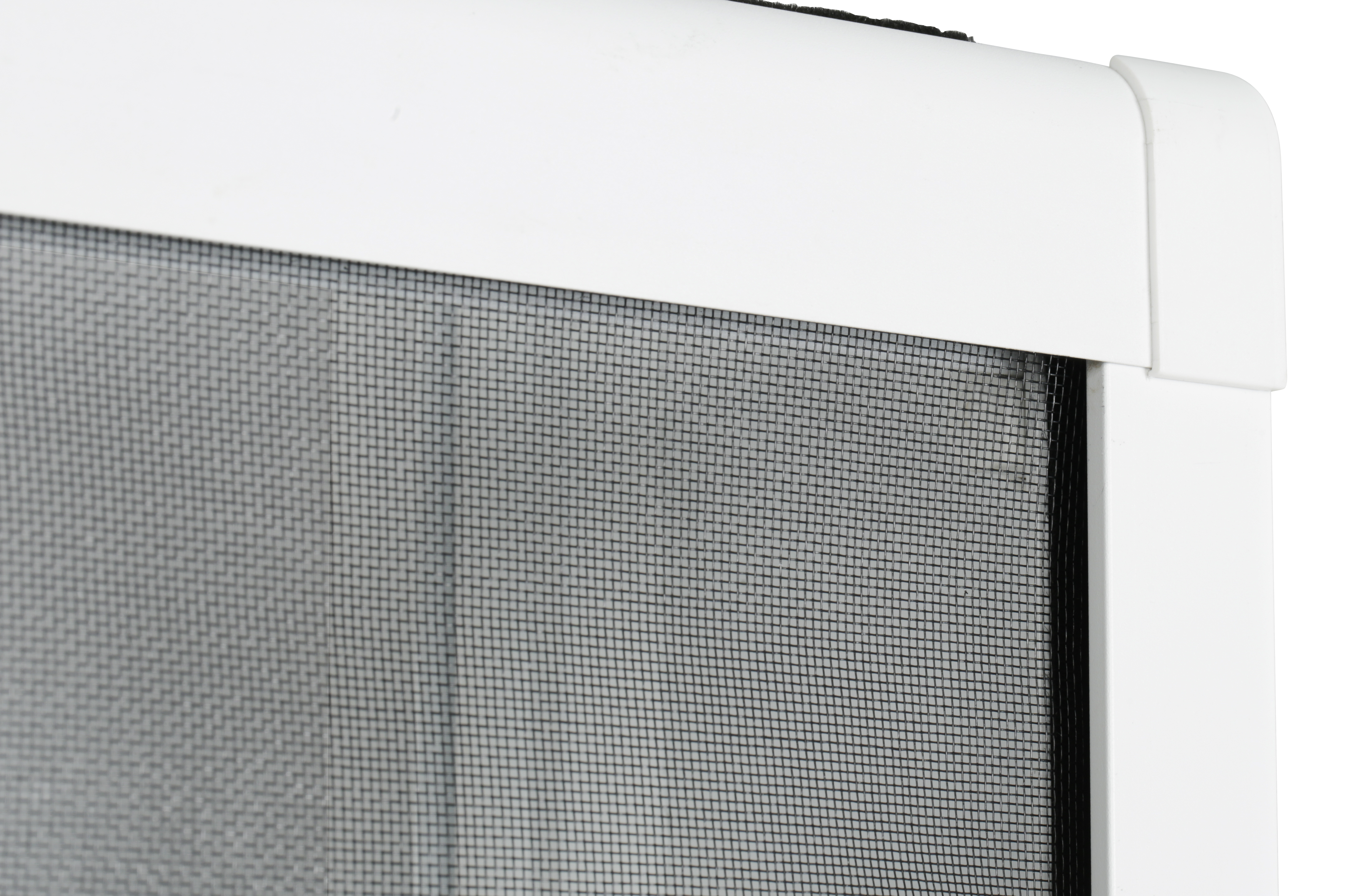 Mosquitera enrollable vertical 100x230cm aluminio recortable blanco para puerta tela fibra de vidrio negra Isoxa - 12