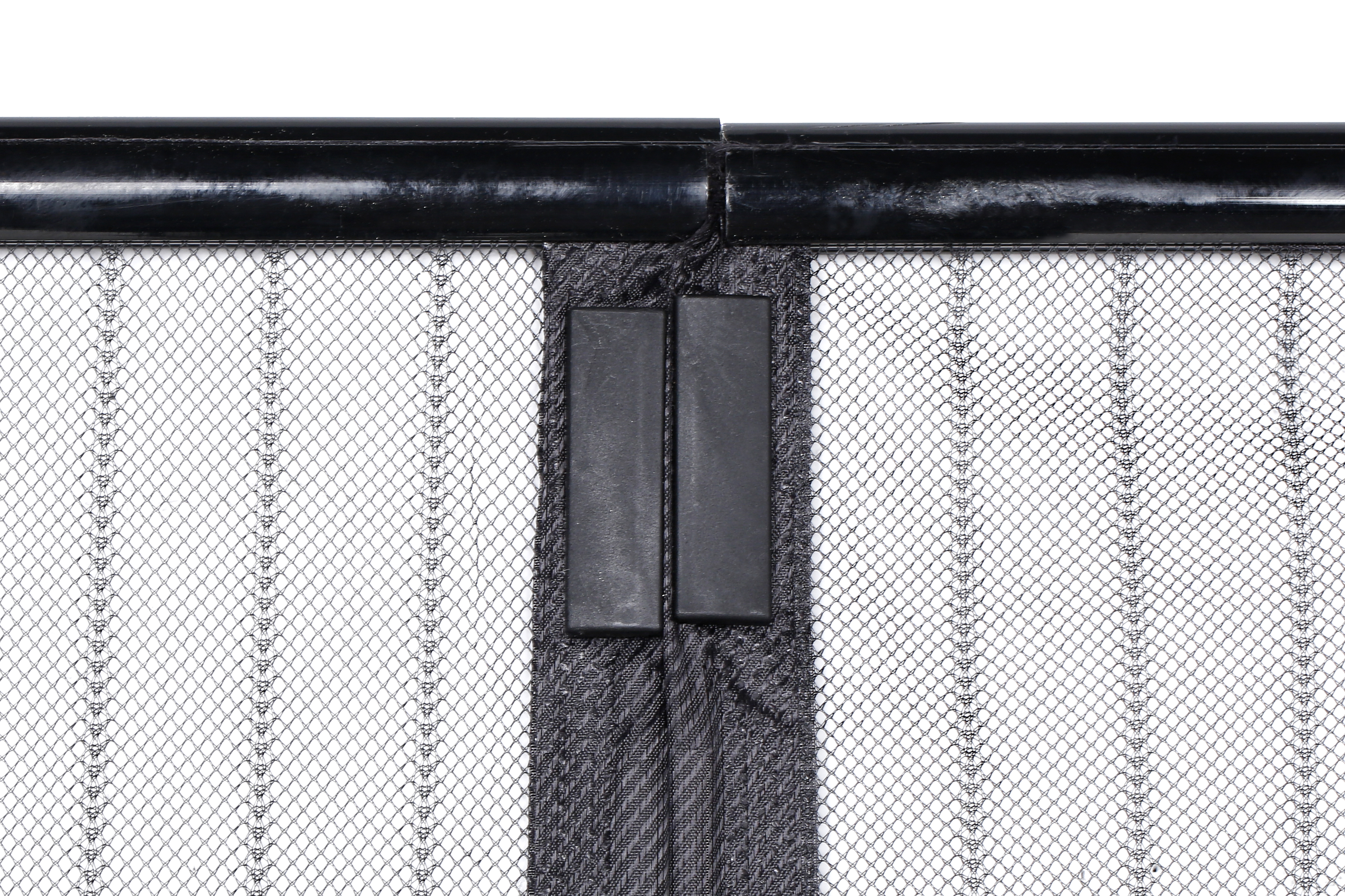 Rede mosquiteira para porta ISOXA CORTINA MAGNÉTICA 100X230CM PRETO - 14