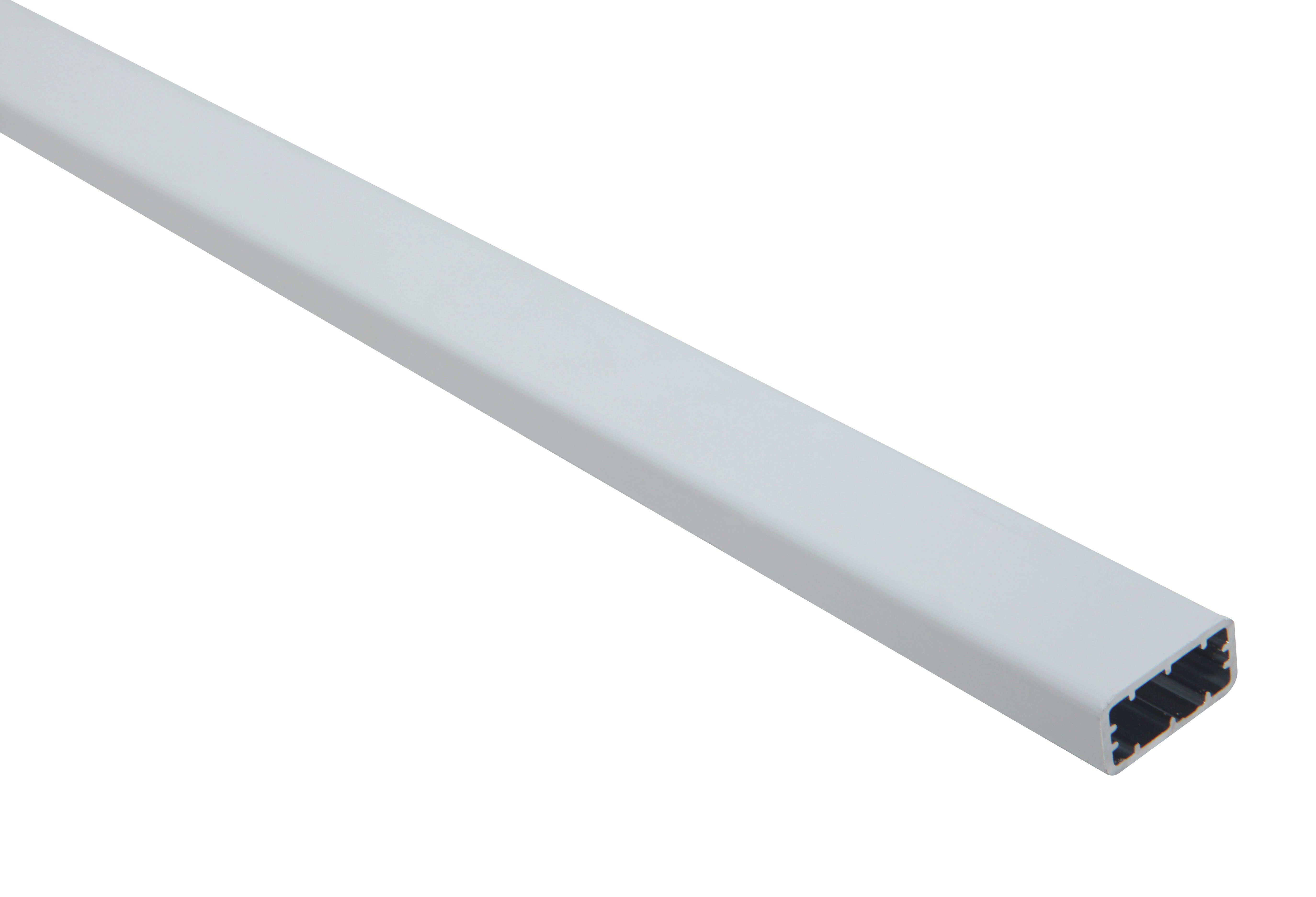 Mosquitera corredera 70x130cm aluminio recortable blanco para ventana tela fibra de vidrio Isoxa - 14