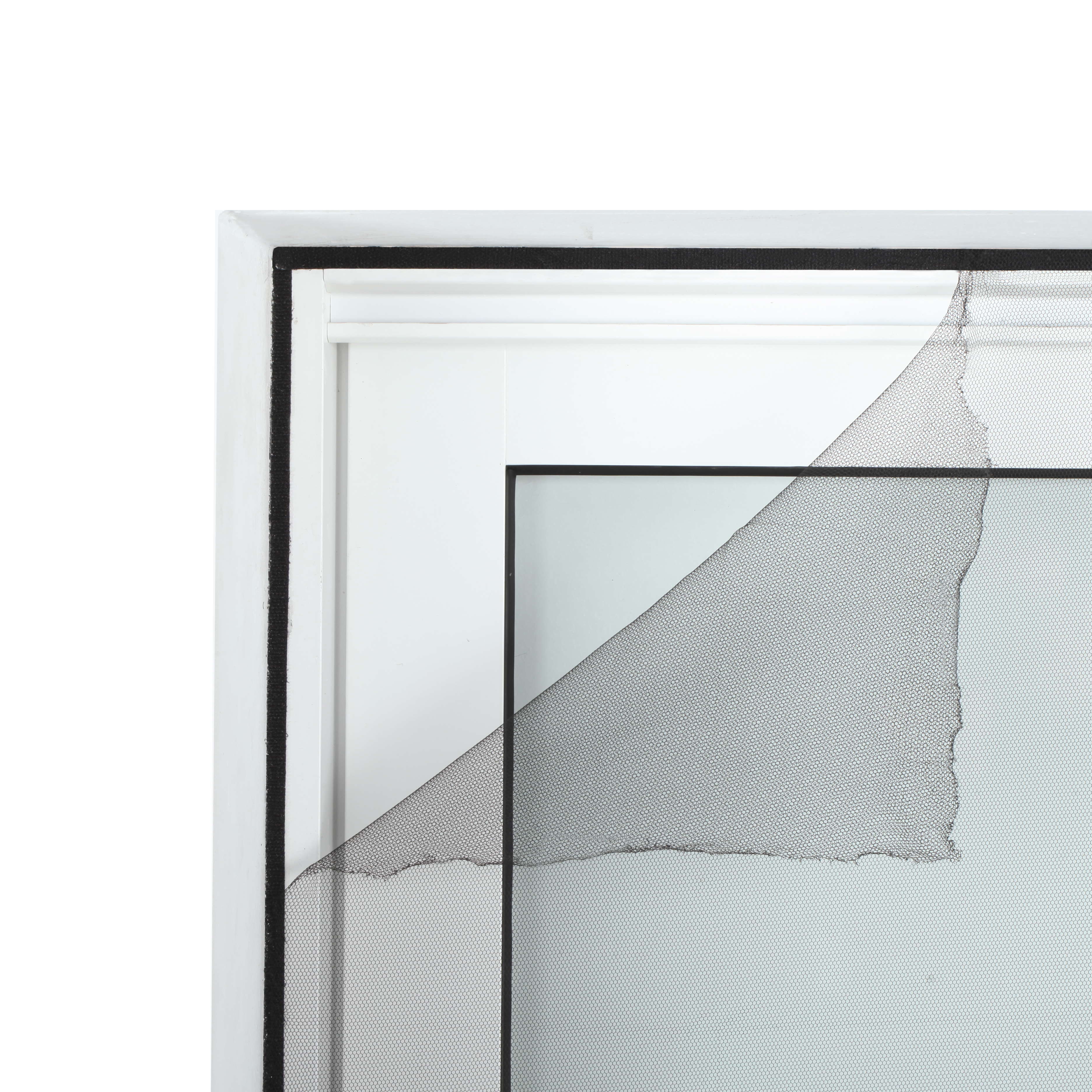 Rede mosquiteira para janela autoaderente Artens 150x250 cm branco - 6