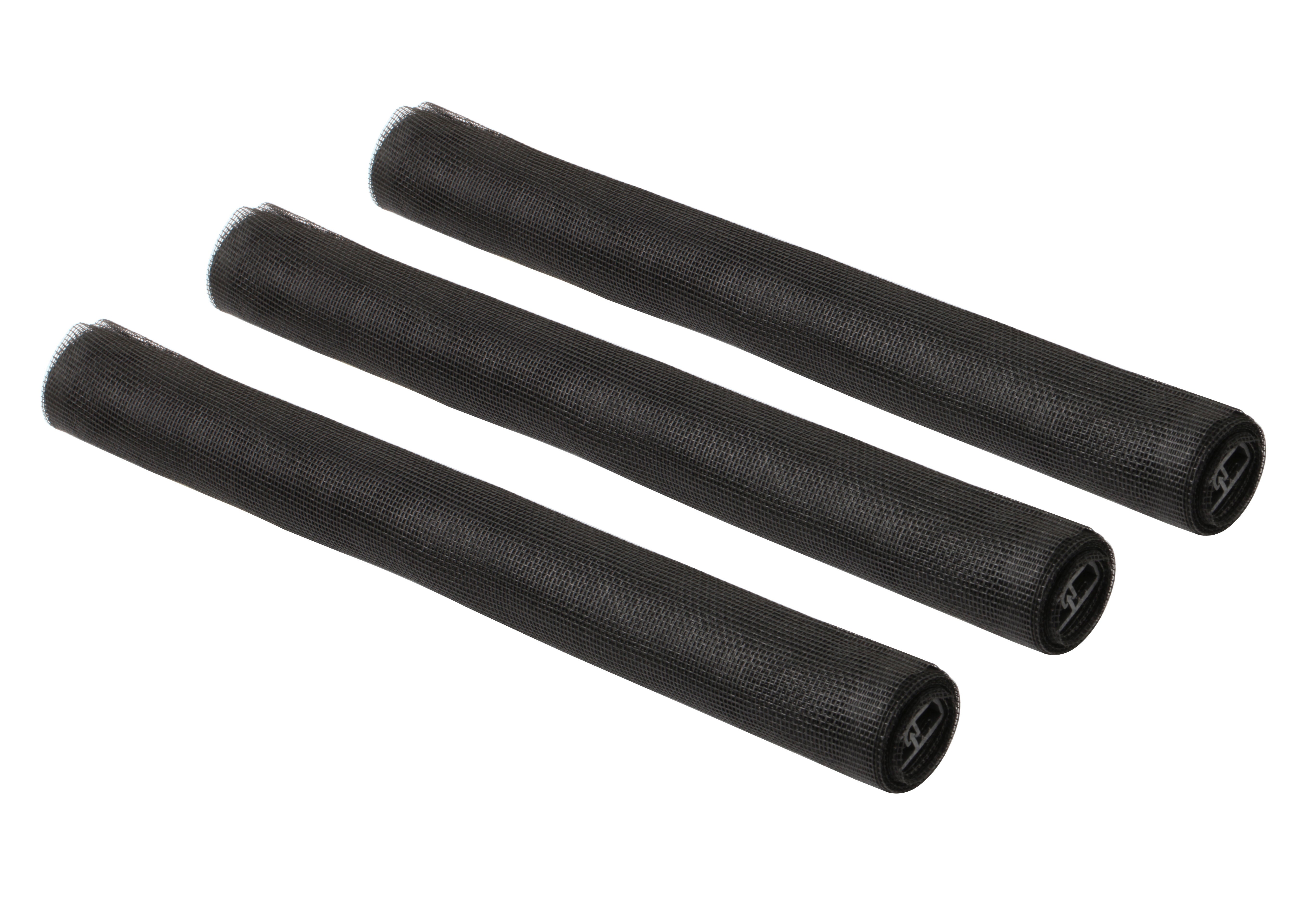 Mosquitera cortina puerta extensible aluminio blanco  tela poliester 70-95x220cm - 7